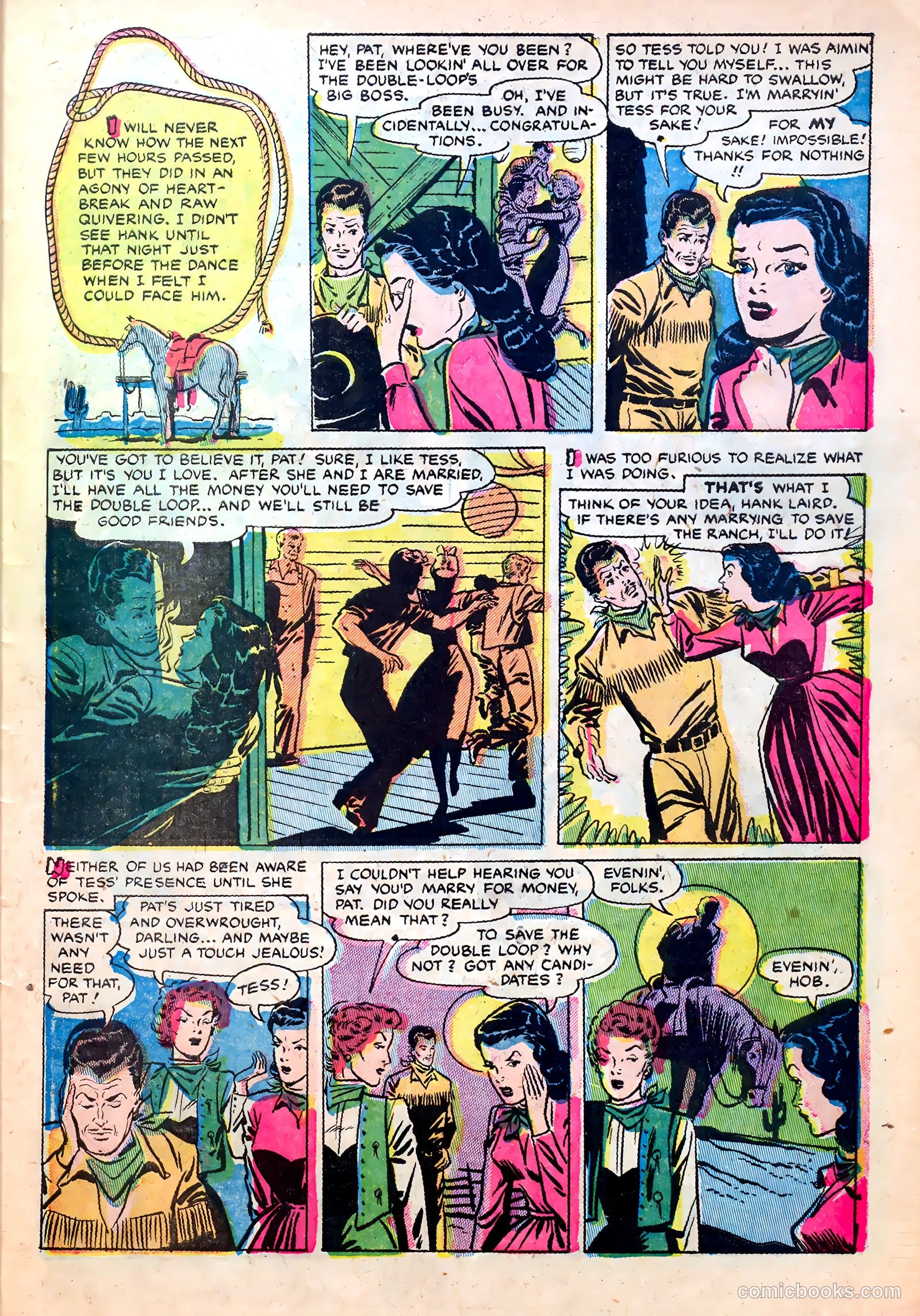Great Lover Romances #12 (1953) — page 27 of 36