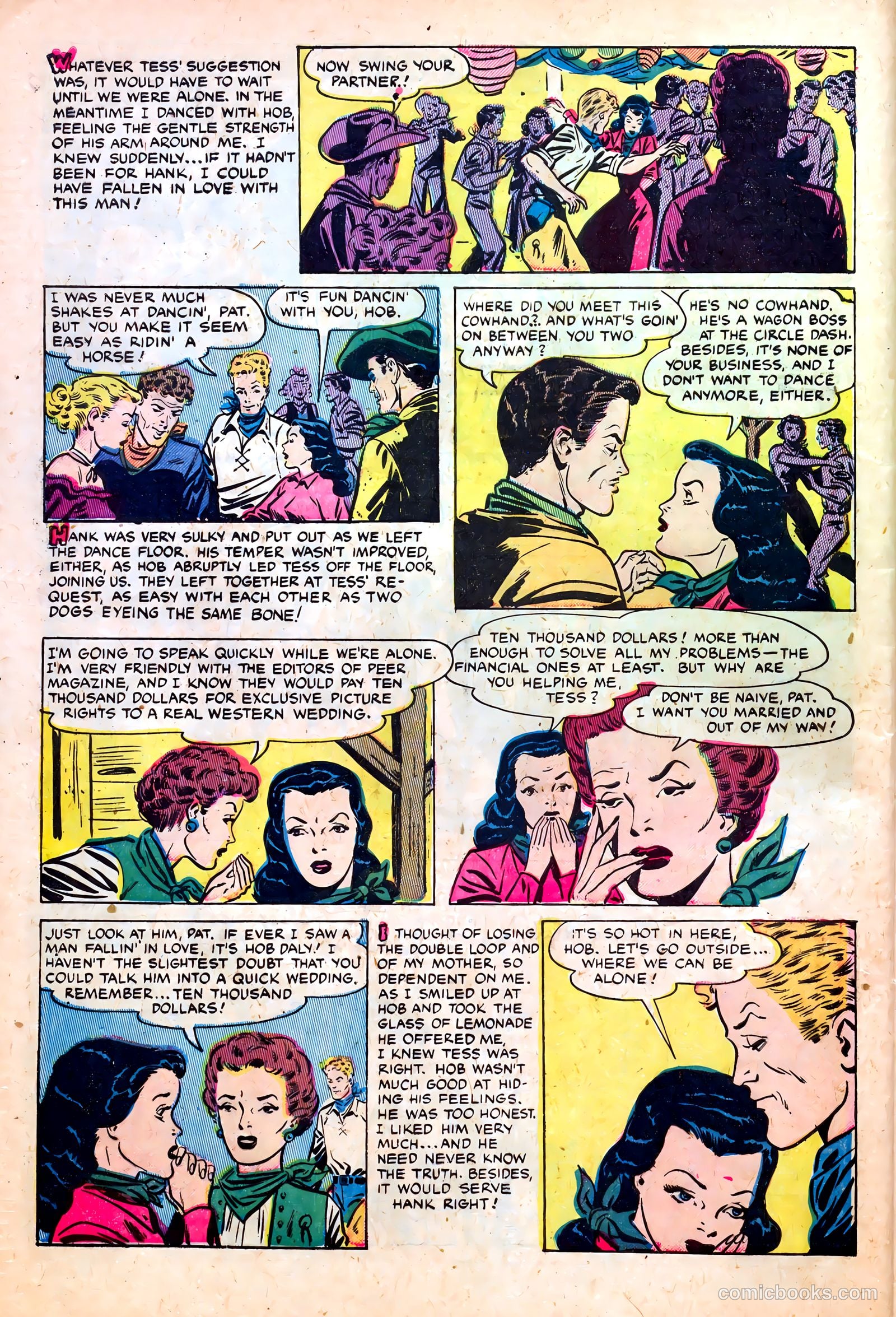 Great Lover Romances #12 (1953) — page 28 of 36