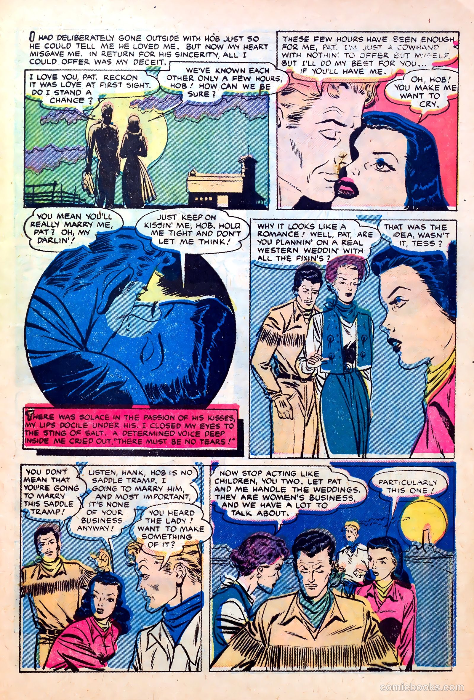 Great Lover Romances #12 (1953) — page 29 of 36