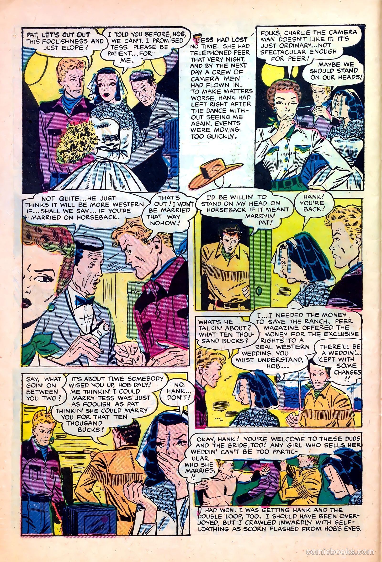 Great Lover Romances #12 (1953) — page 30 of 36