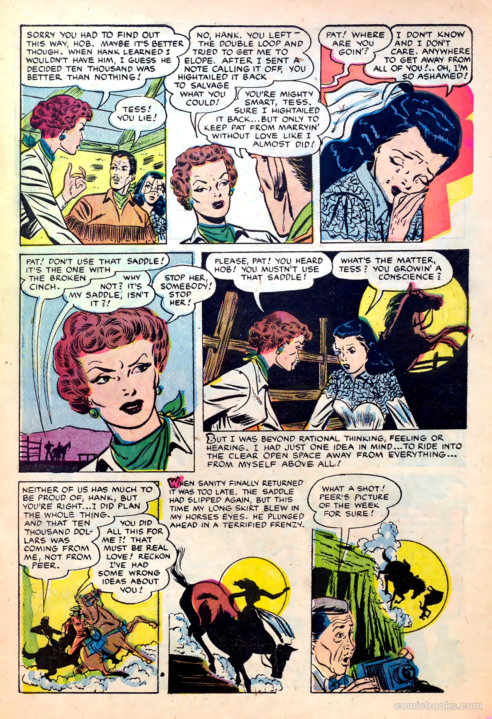 Great Lover Romances #12 (1953) — page 31 of 36