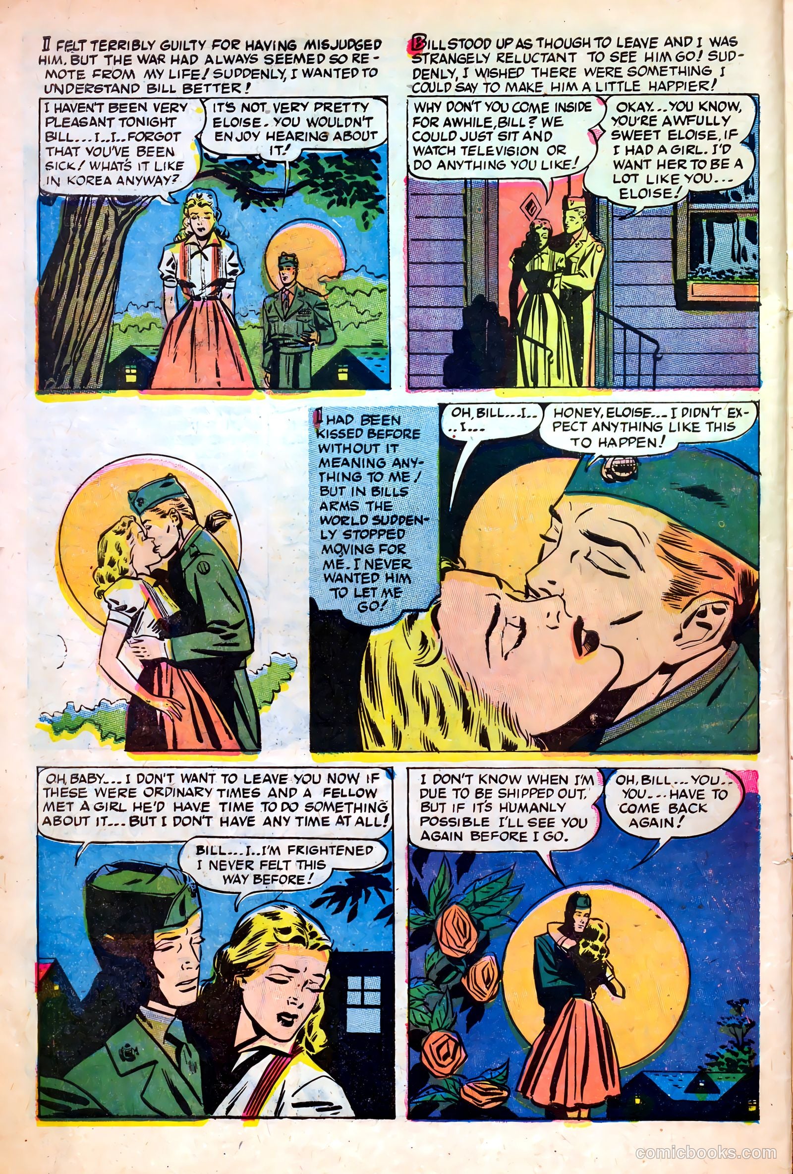 Great Lover Romances #12 (1953) — page 6 of 36