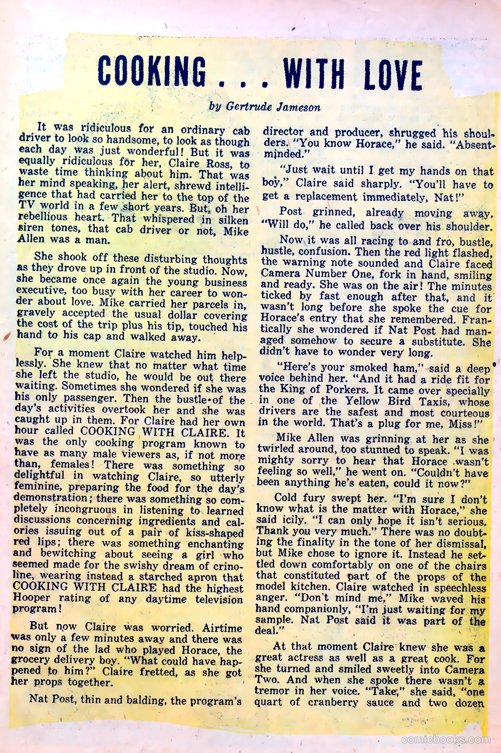 Great Lover Romances #12 (1953) — page 23 of 36