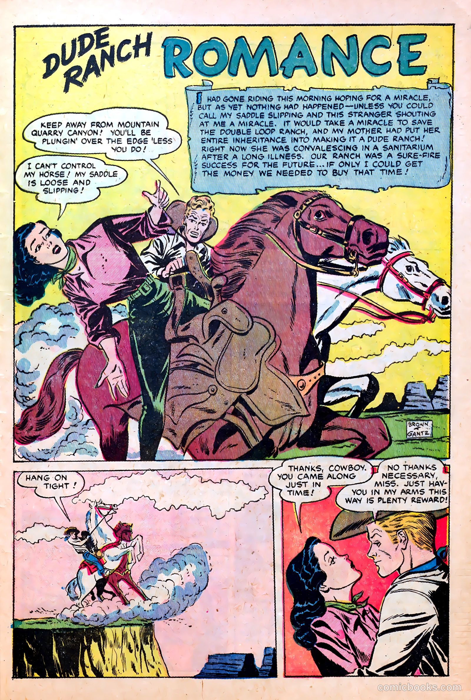 Great Lover Romances #12 (1953) — page 25 of 36