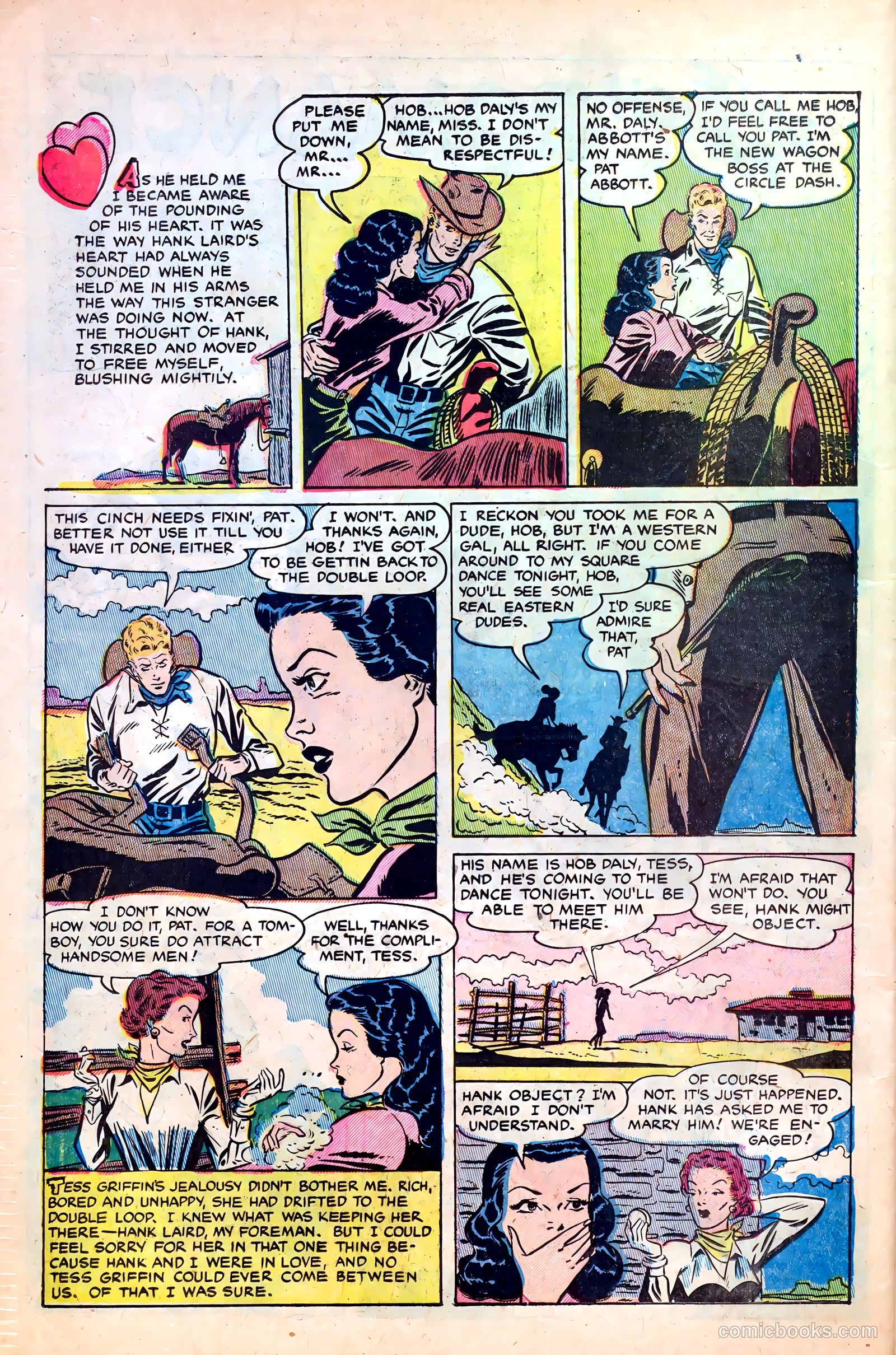 Great Lover Romances #12 (1953) — page 26 of 36