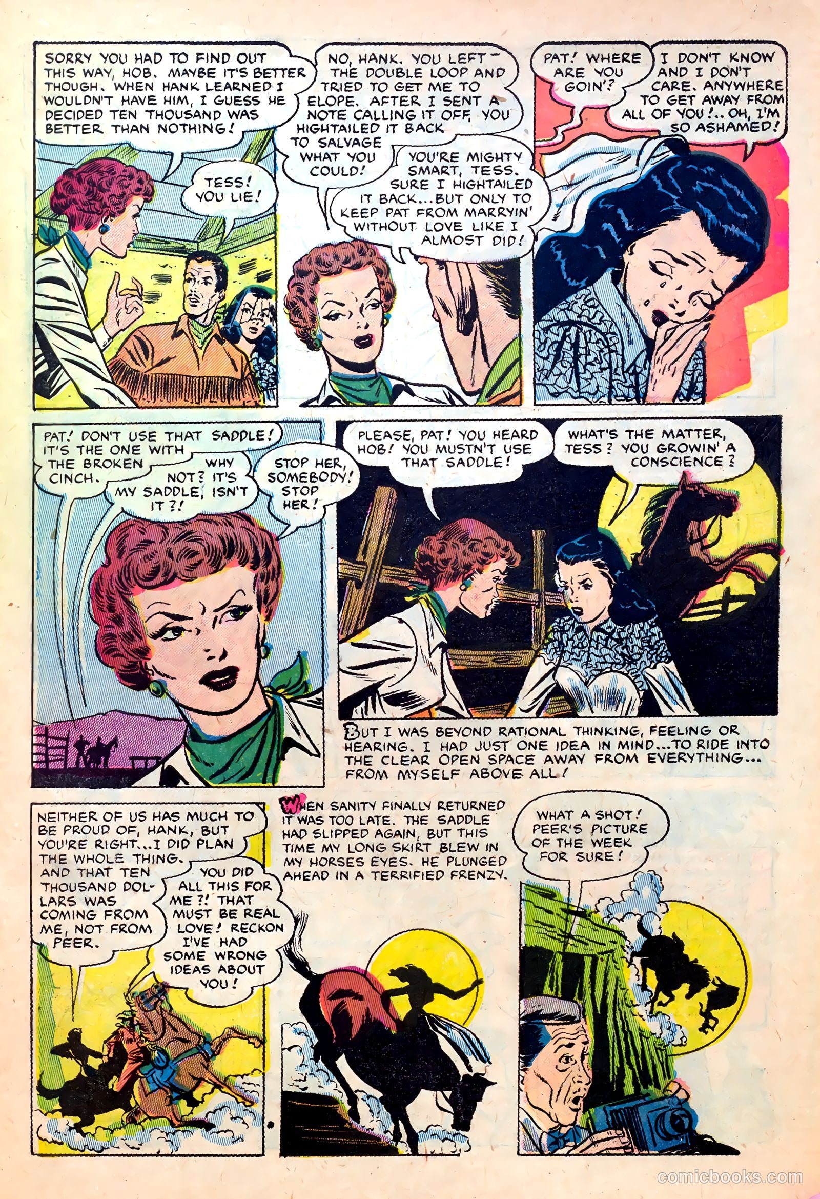 Great Lover Romances #12 (1953) — page 31 of 36