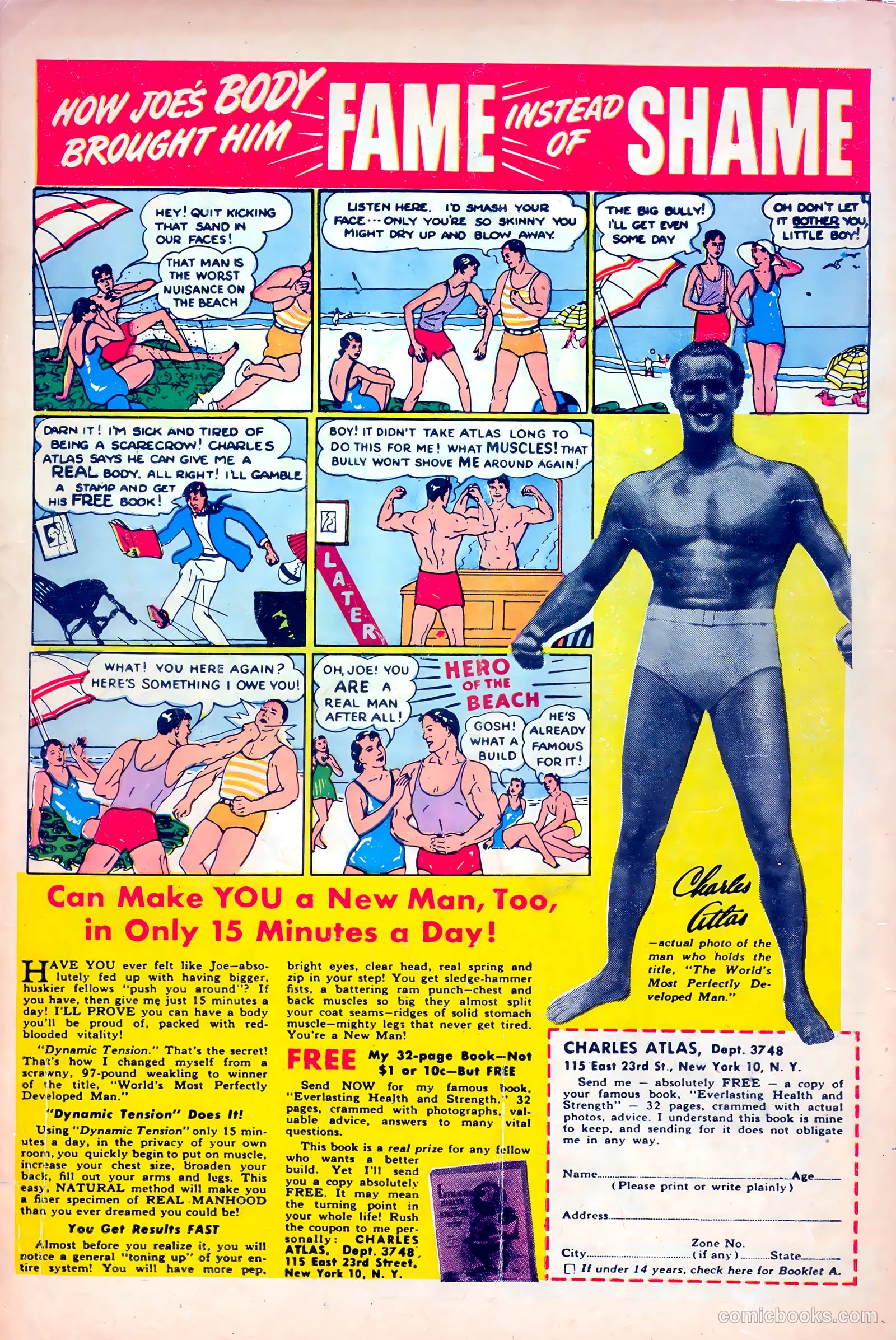 Great Lover Romances #12 (1953) — page 36 of 36
