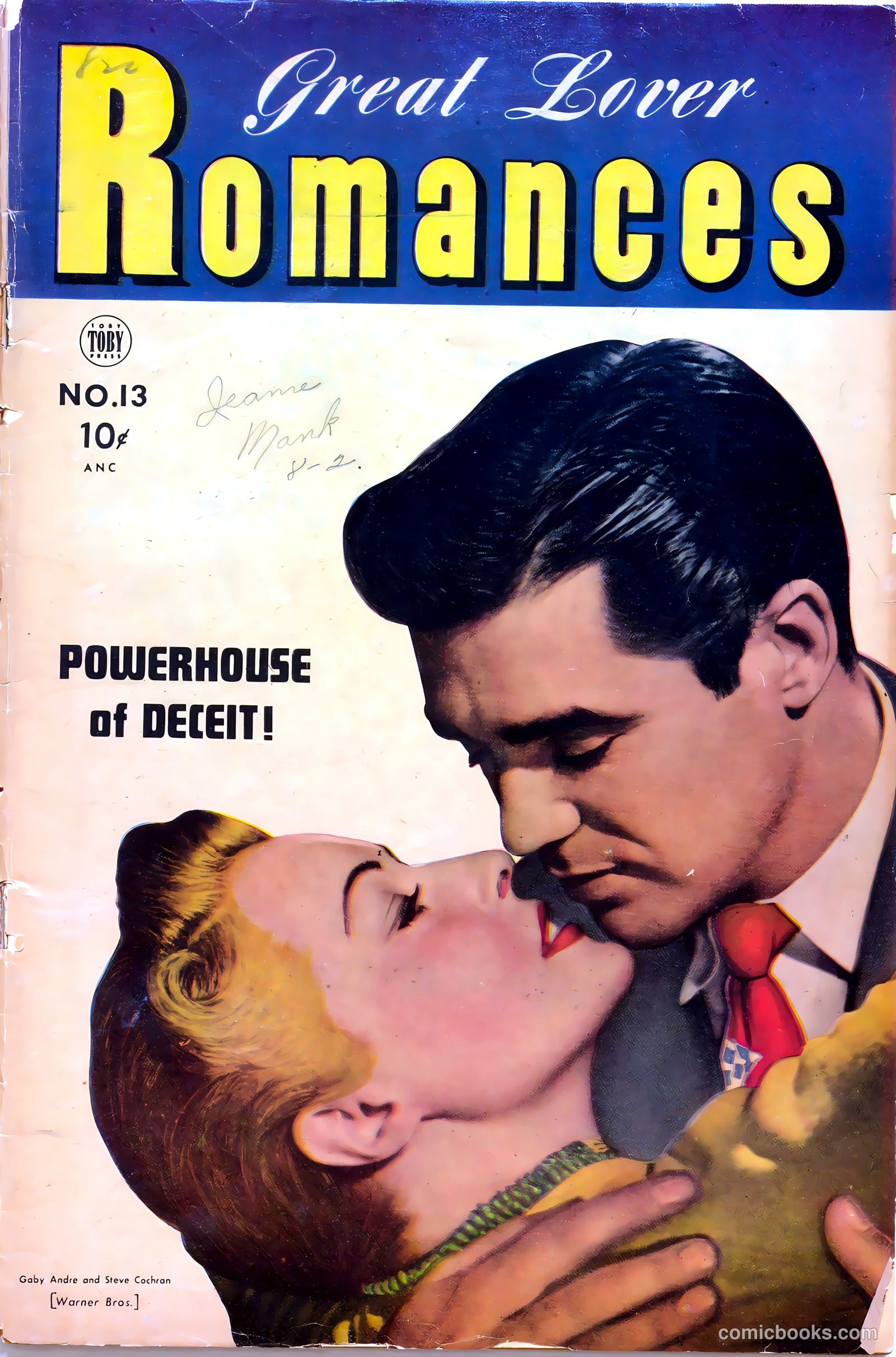 Great Lover Romances #13 cover