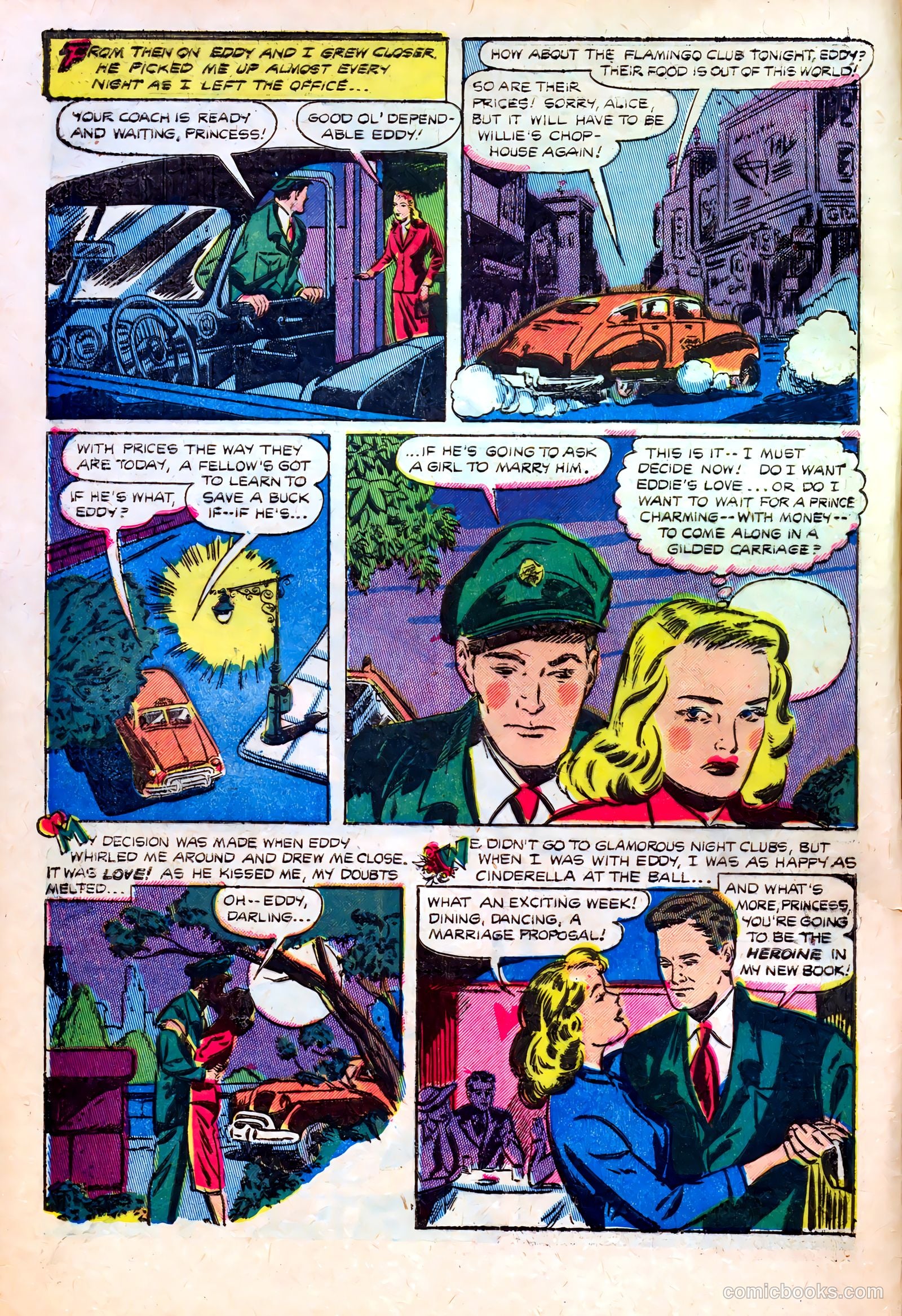 Great Lover Romances #13 (1953) — page 6 of 36