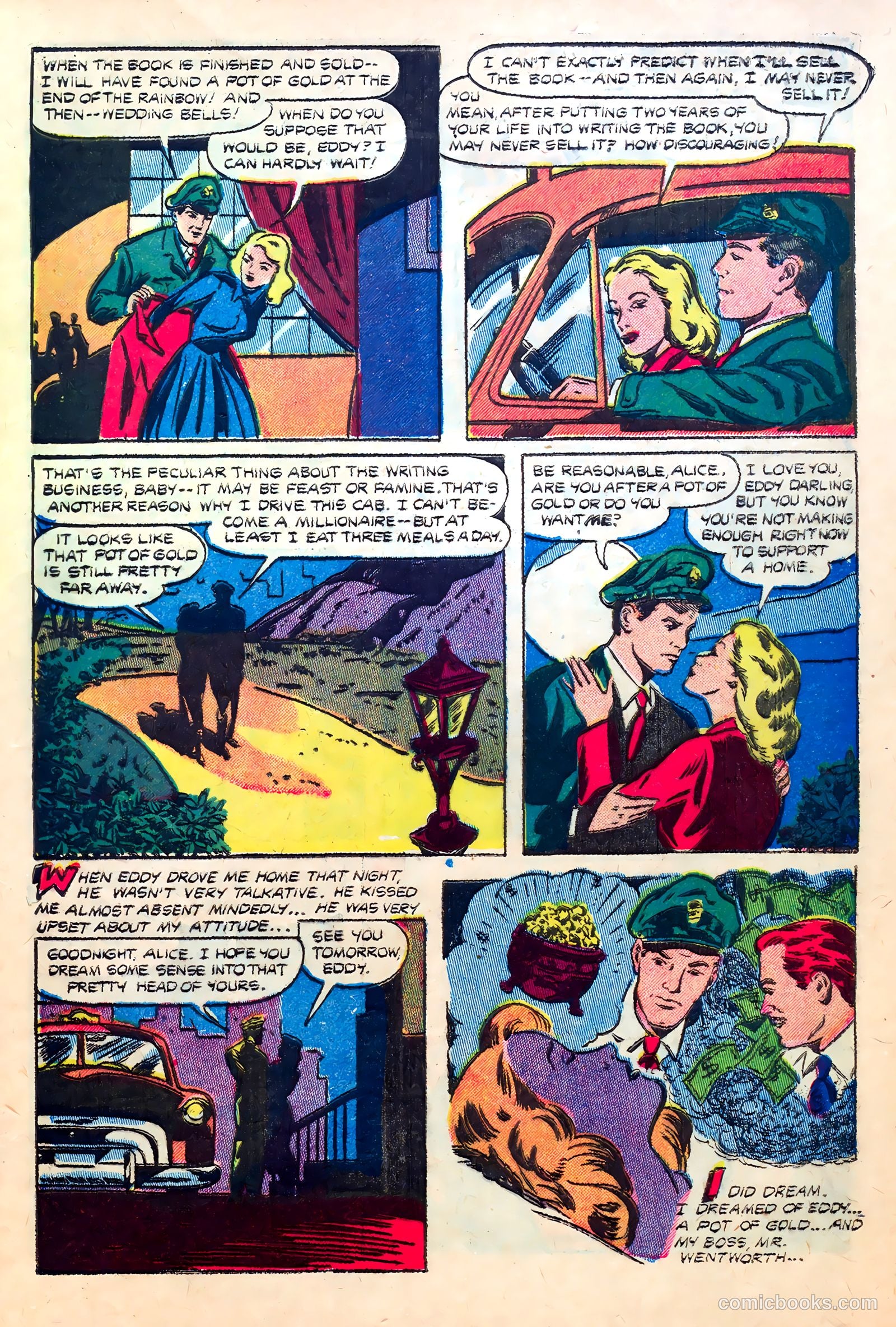 Great Lover Romances #13 (1953) — page 7 of 36