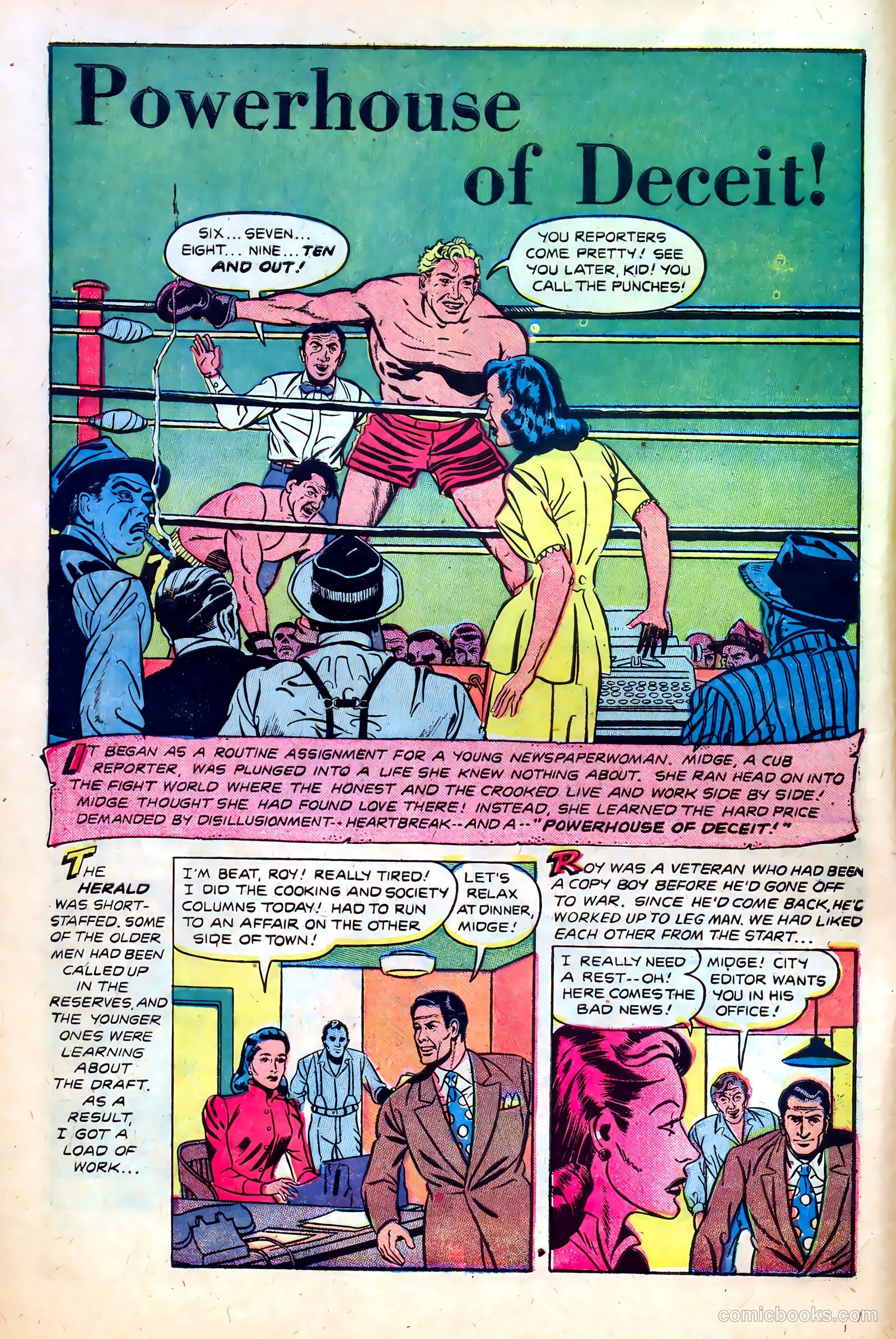 Great Lover Romances #13 (1953) — page 10 of 36
