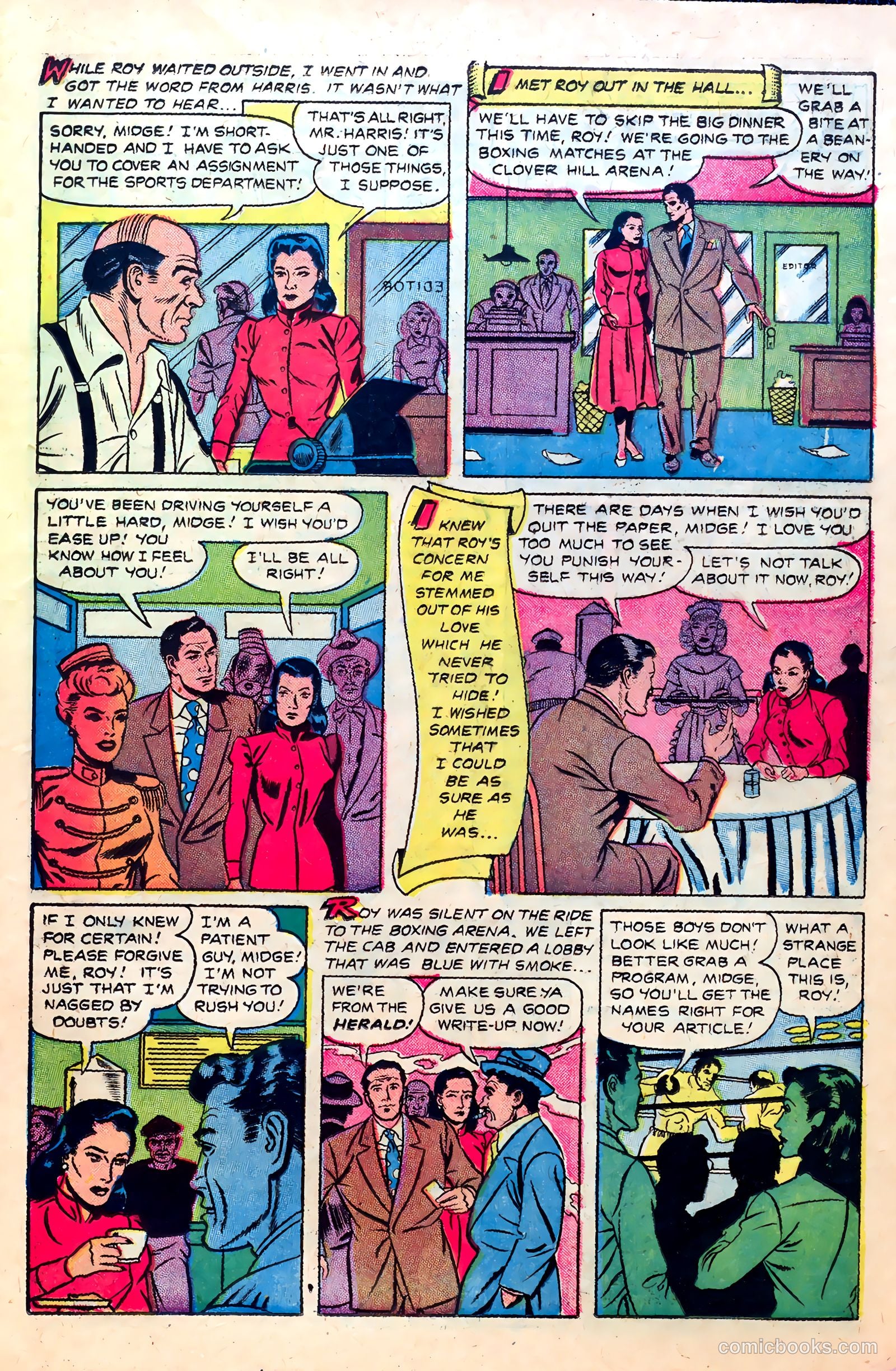 Great Lover Romances #13 (1953) — page 11 of 36
