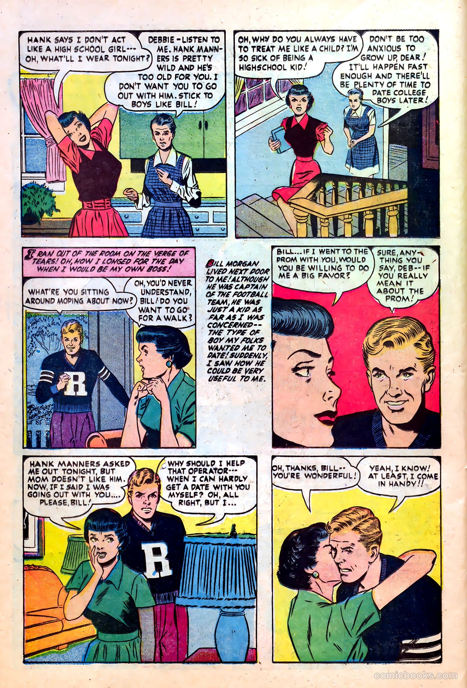 Great Lover Romances #13 (1953) — page 26 of 36