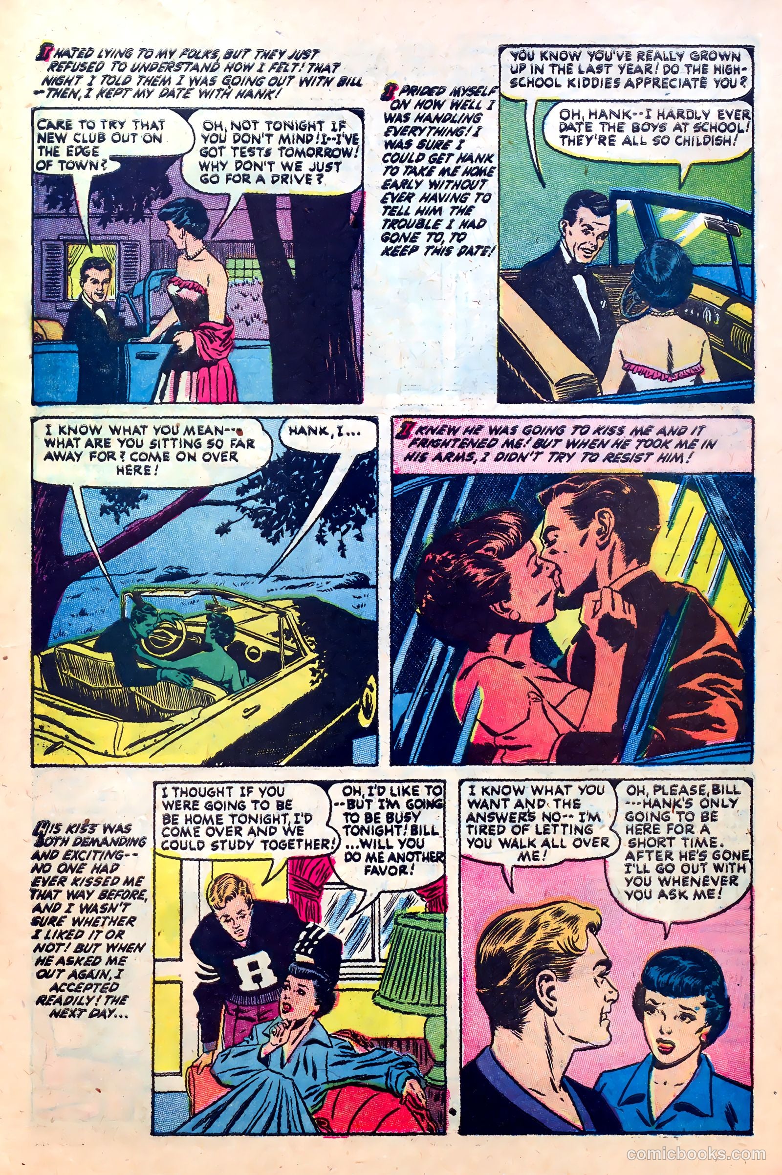 Great Lover Romances #13 (1953) — page 27 of 36