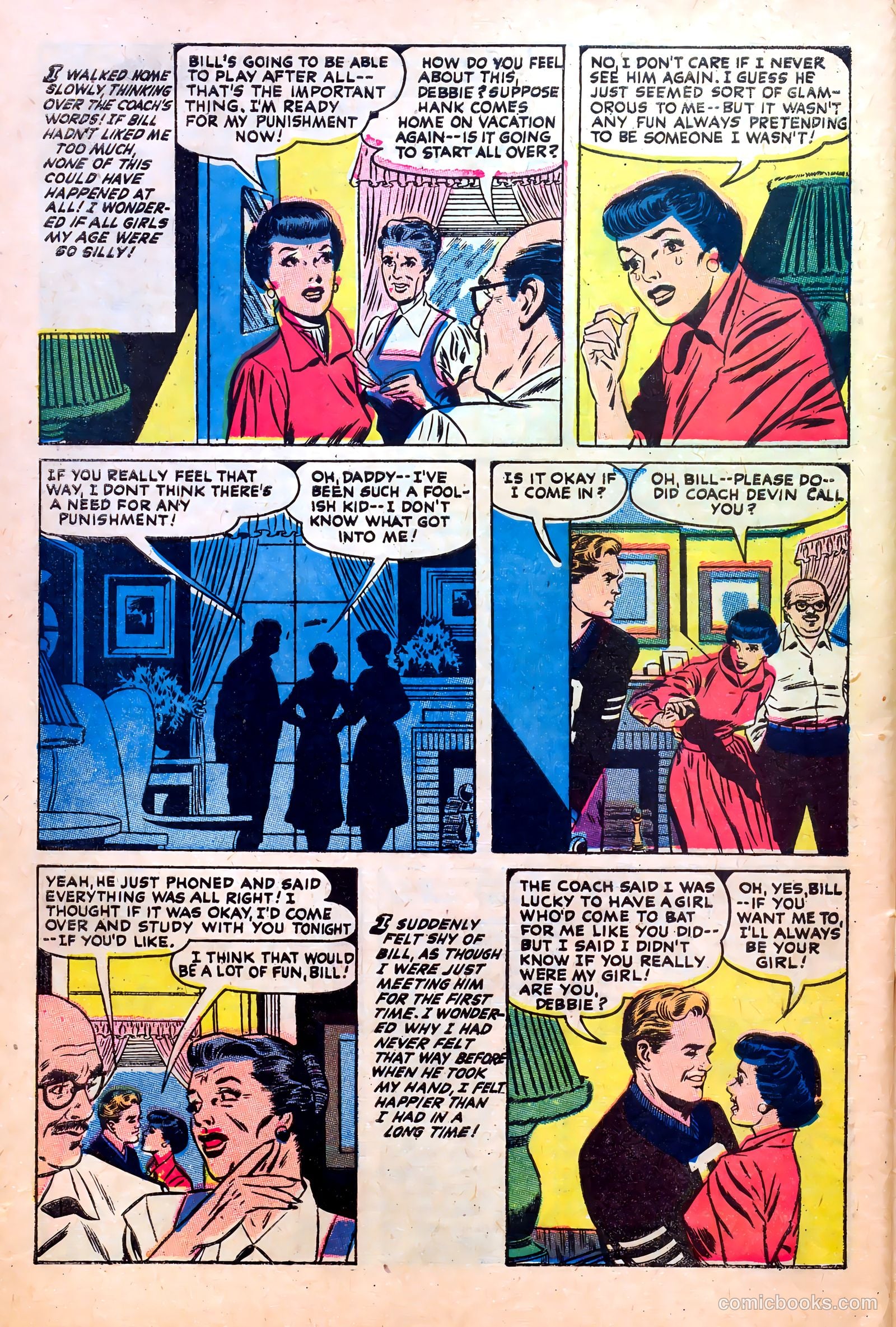 Great Lover Romances #13 (1953) — page 32 of 36