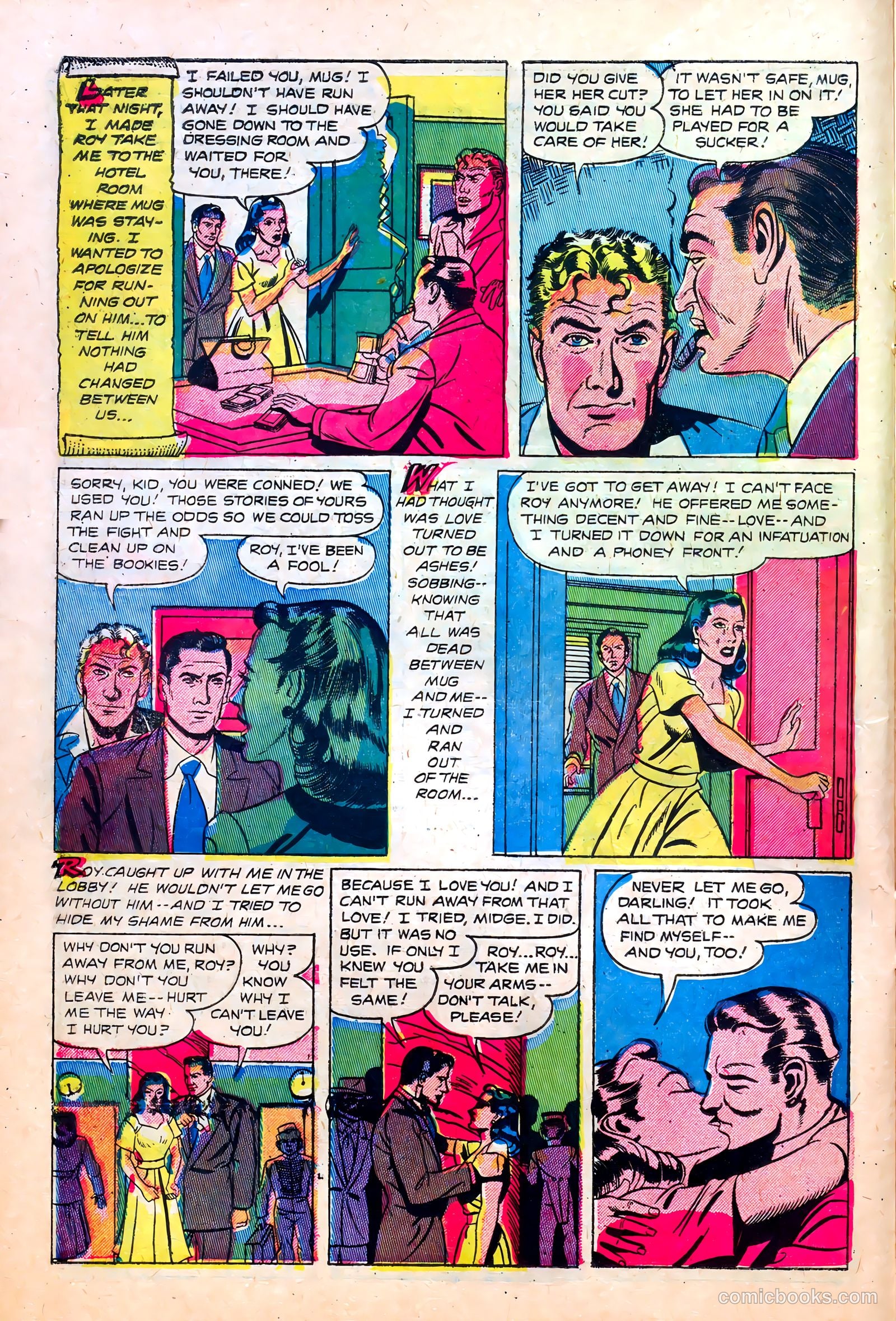Great Lover Romances #13 (1953) — page 16 of 36