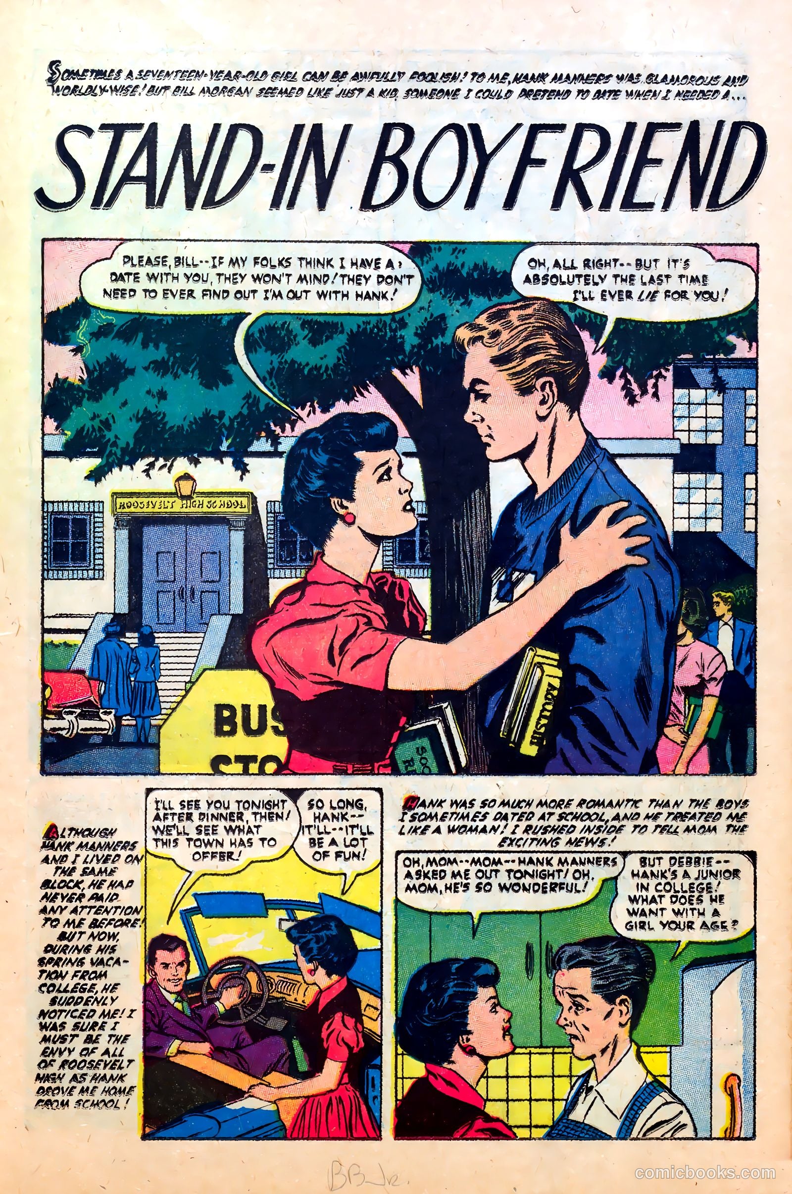 Great Lover Romances #13 (1953) — page 25 of 36