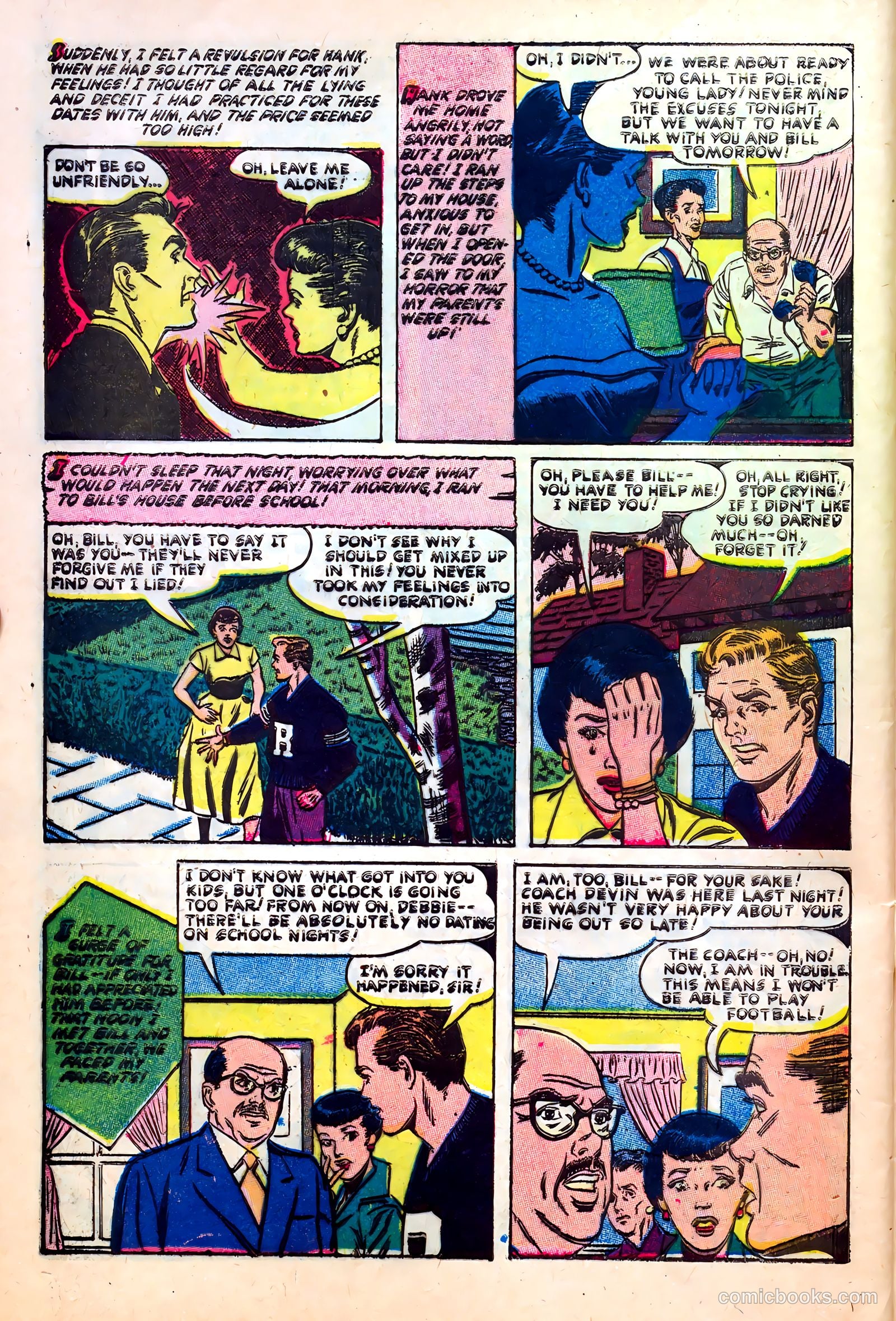 Great Lover Romances #13 (1953) — page 30 of 36