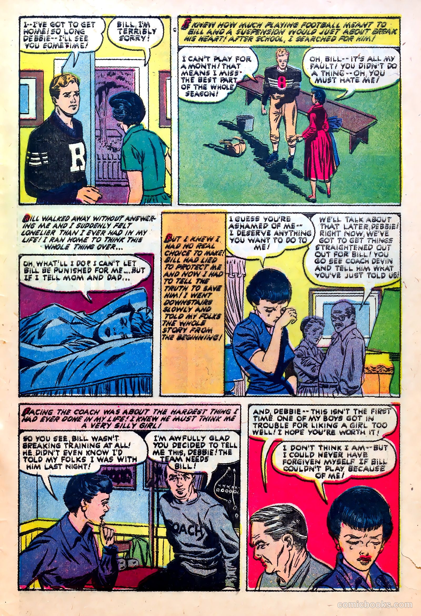 Great Lover Romances #13 (1953) — page 31 of 36