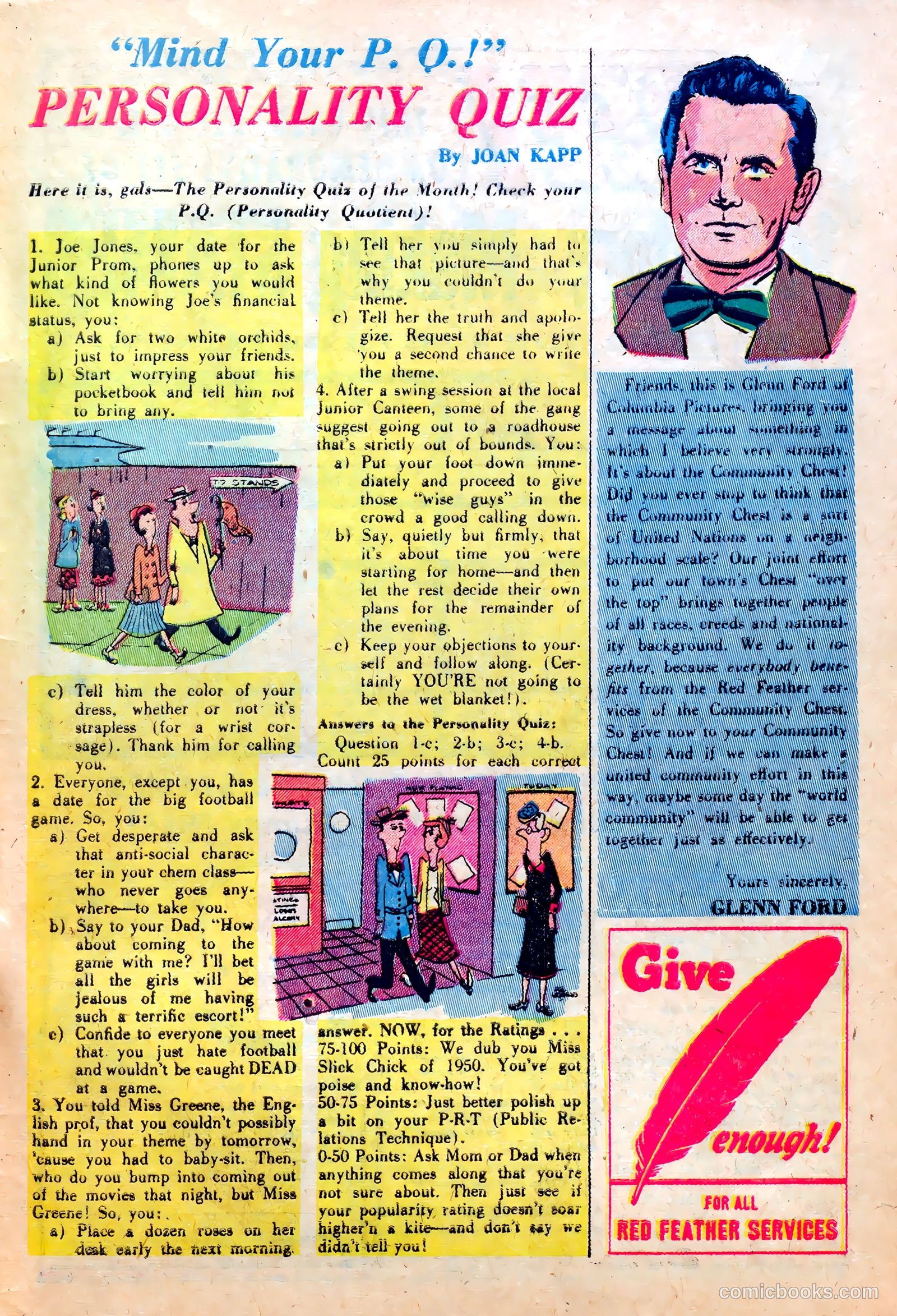 Great Lover Romances #13 (1953) — page 33 of 36