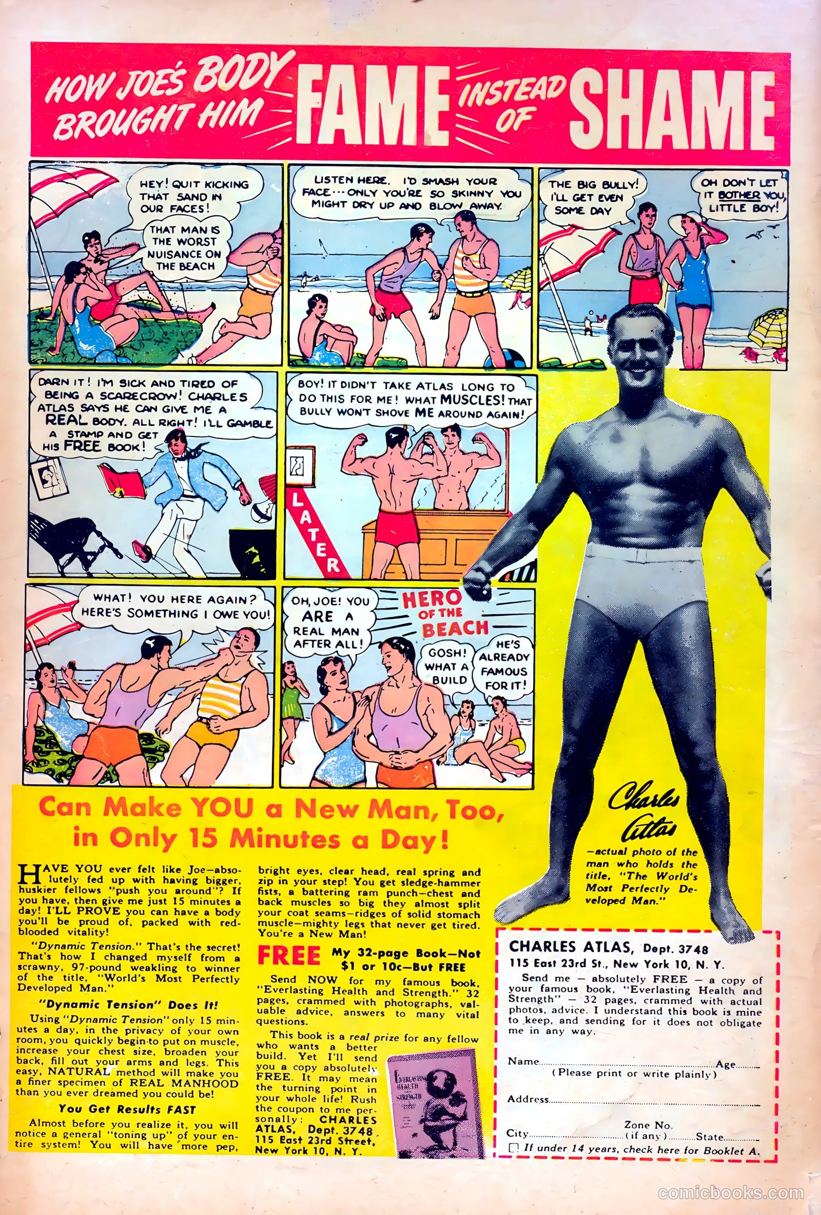 Great Lover Romances #13 (1953) — page 36 of 36