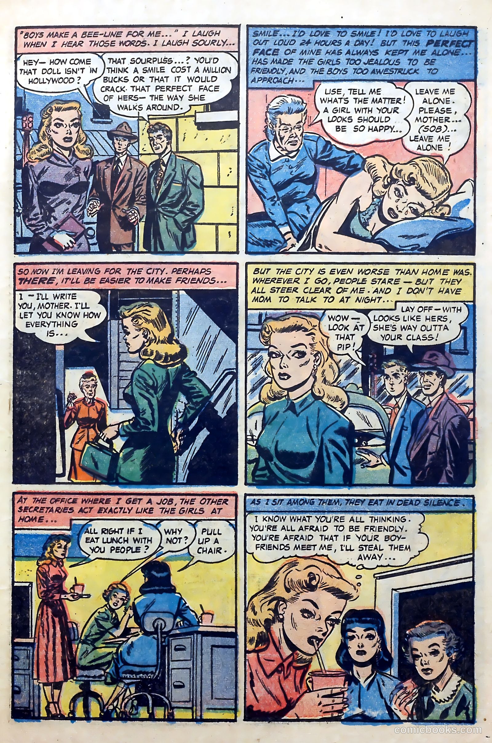 Great Lover Romances #14 (1954) — page 13 of 36