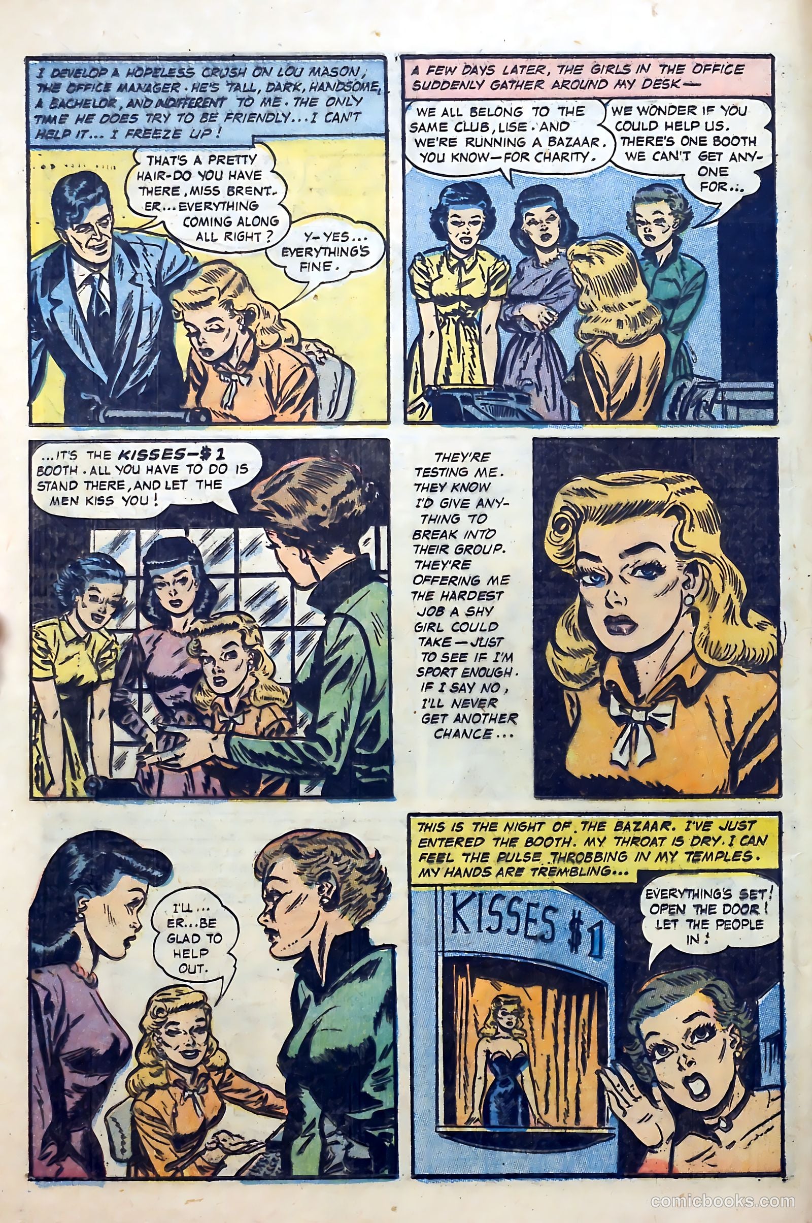 Great Lover Romances #14 (1954) — page 14 of 36