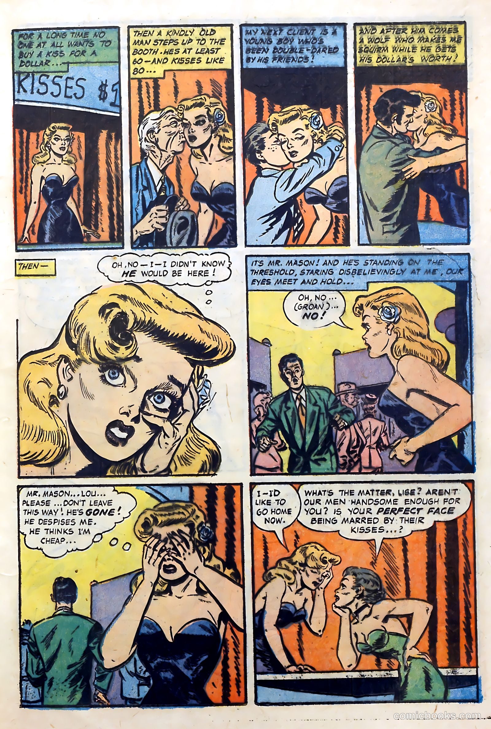 Great Lover Romances #14 (1954) — page 15 of 36