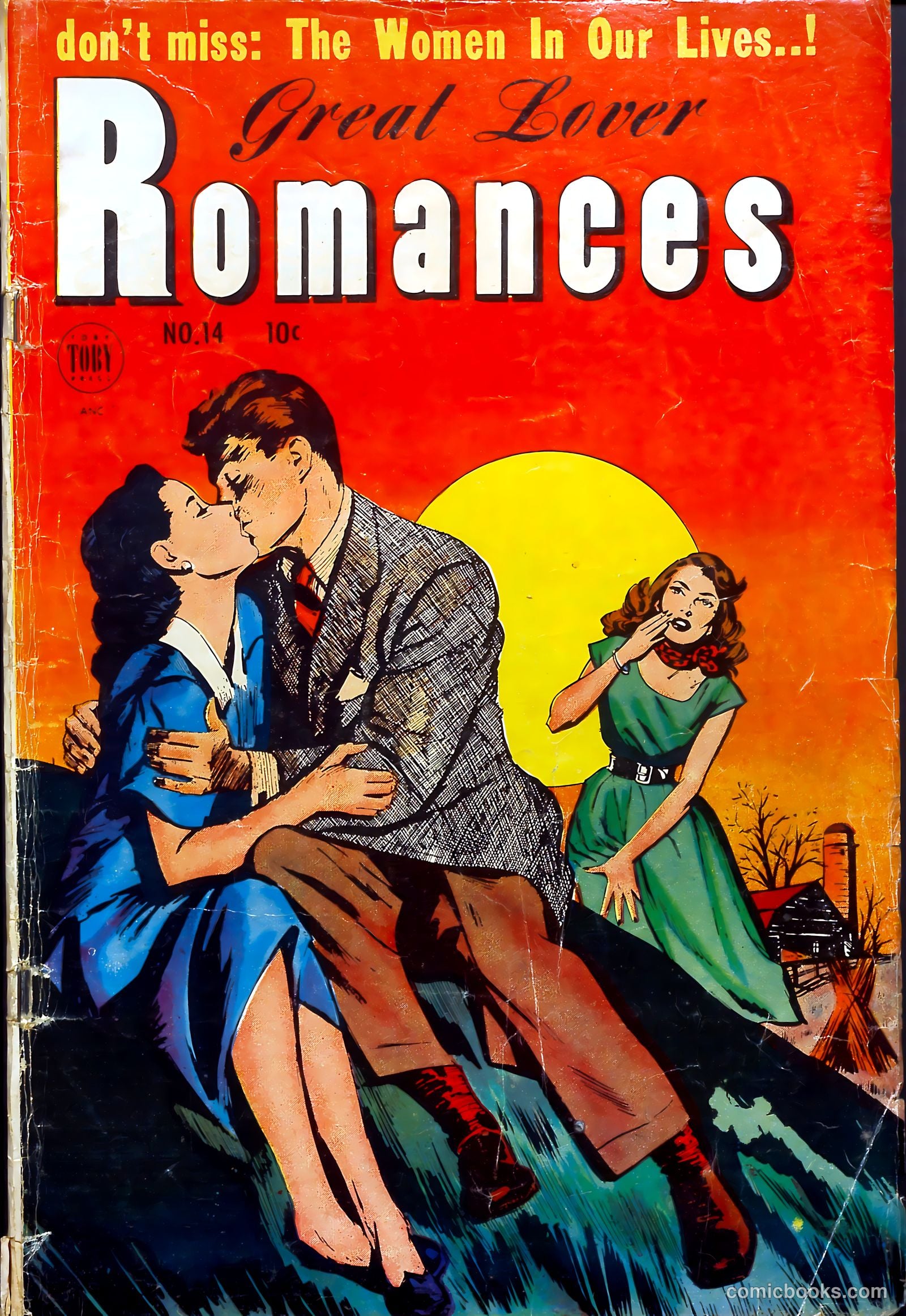 Great Lover Romances #14 cover