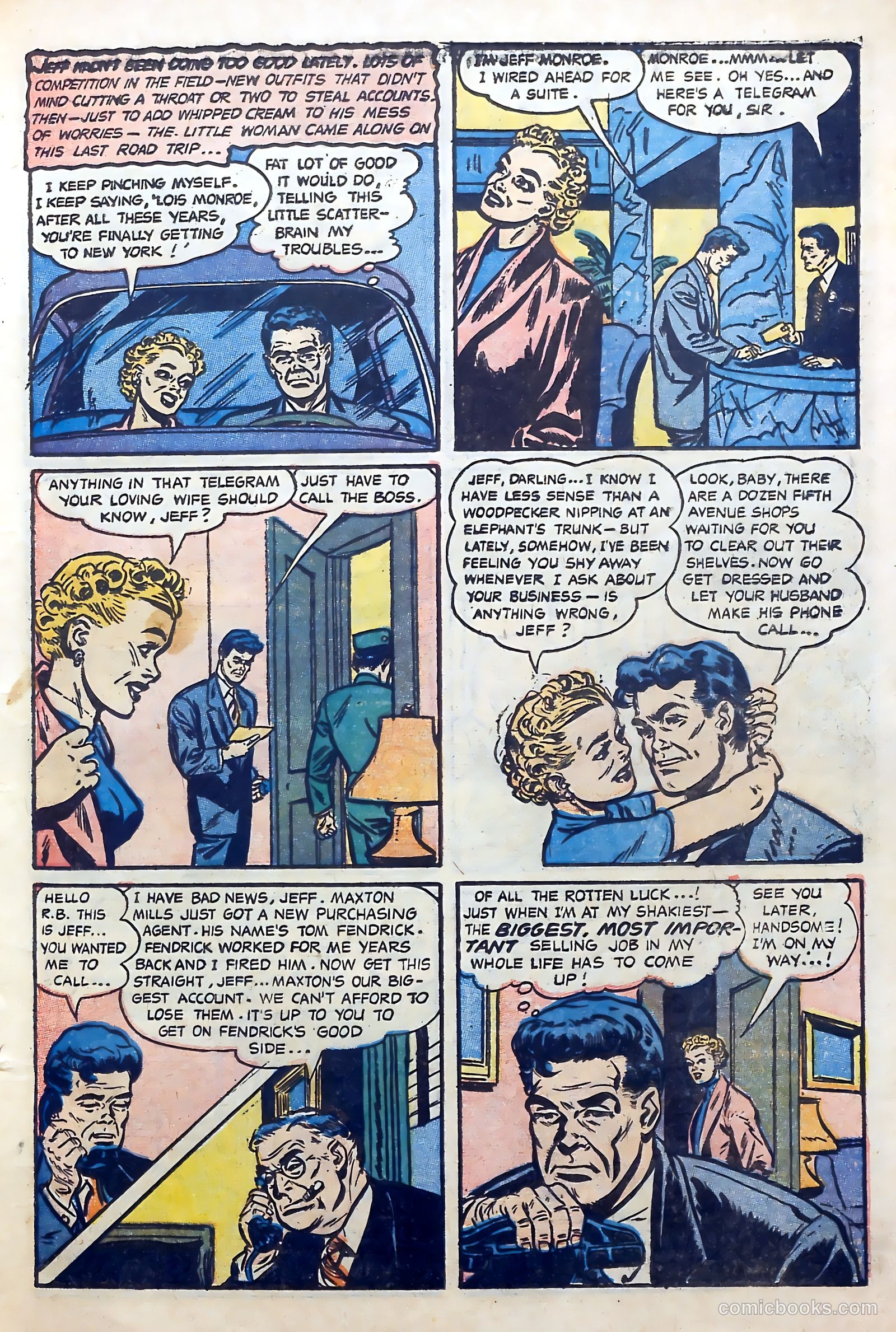 Great Lover Romances #14 (1954) — page 5 of 36