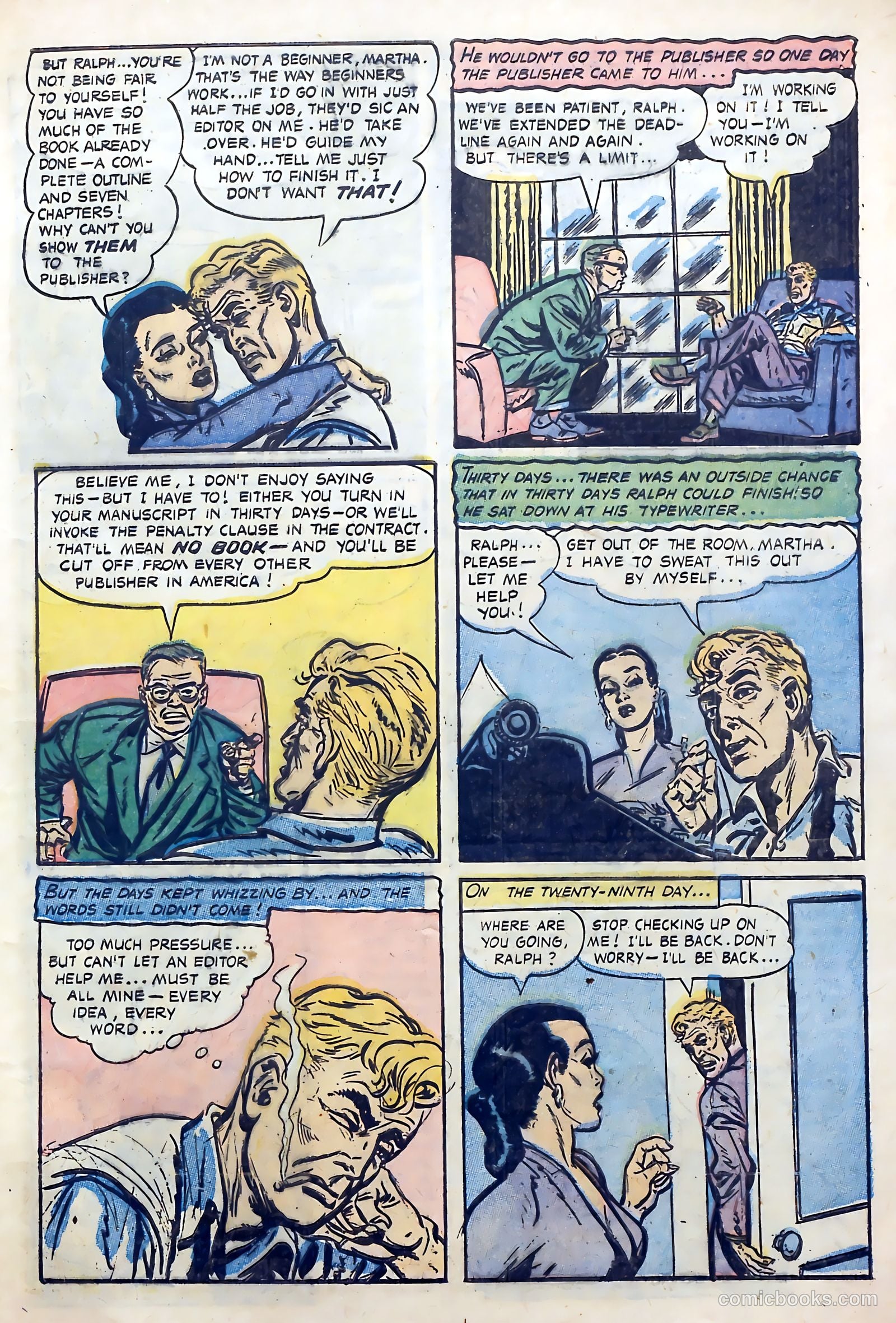 Great Lover Romances #14 (1954) — page 7 of 36