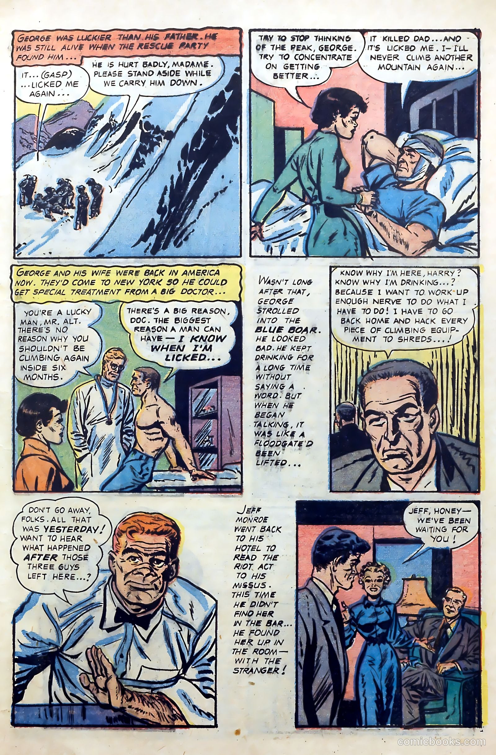 Great Lover Romances #14 (1954) — page 9 of 36