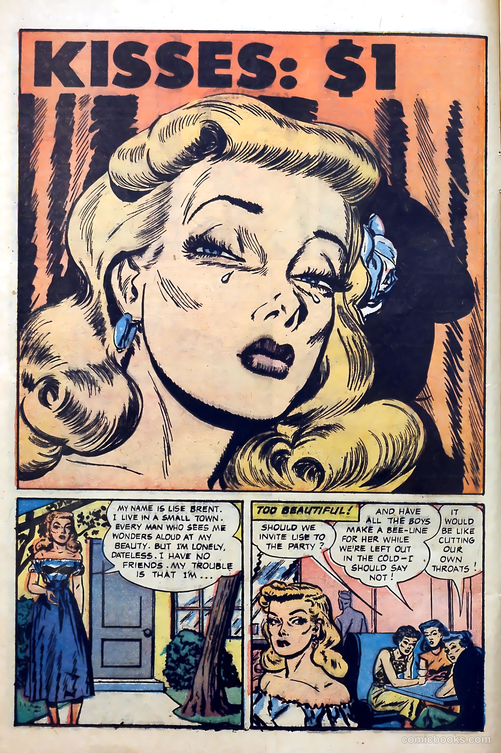Great Lover Romances #14 (1954) — page 12 of 36