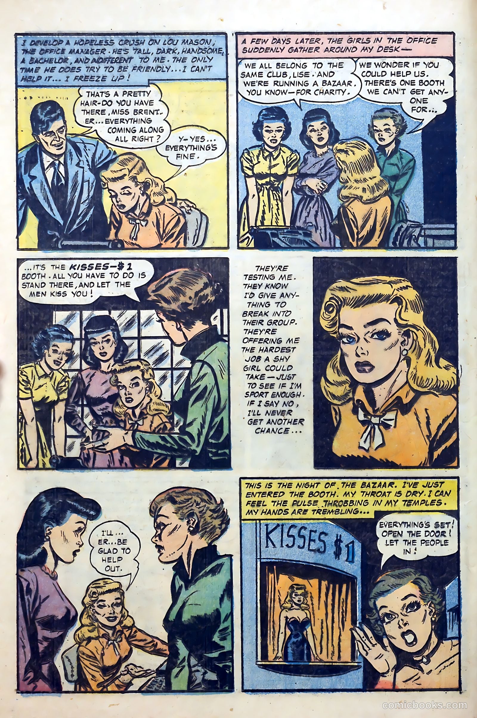 Great Lover Romances #14 (1954) — page 14 of 36
