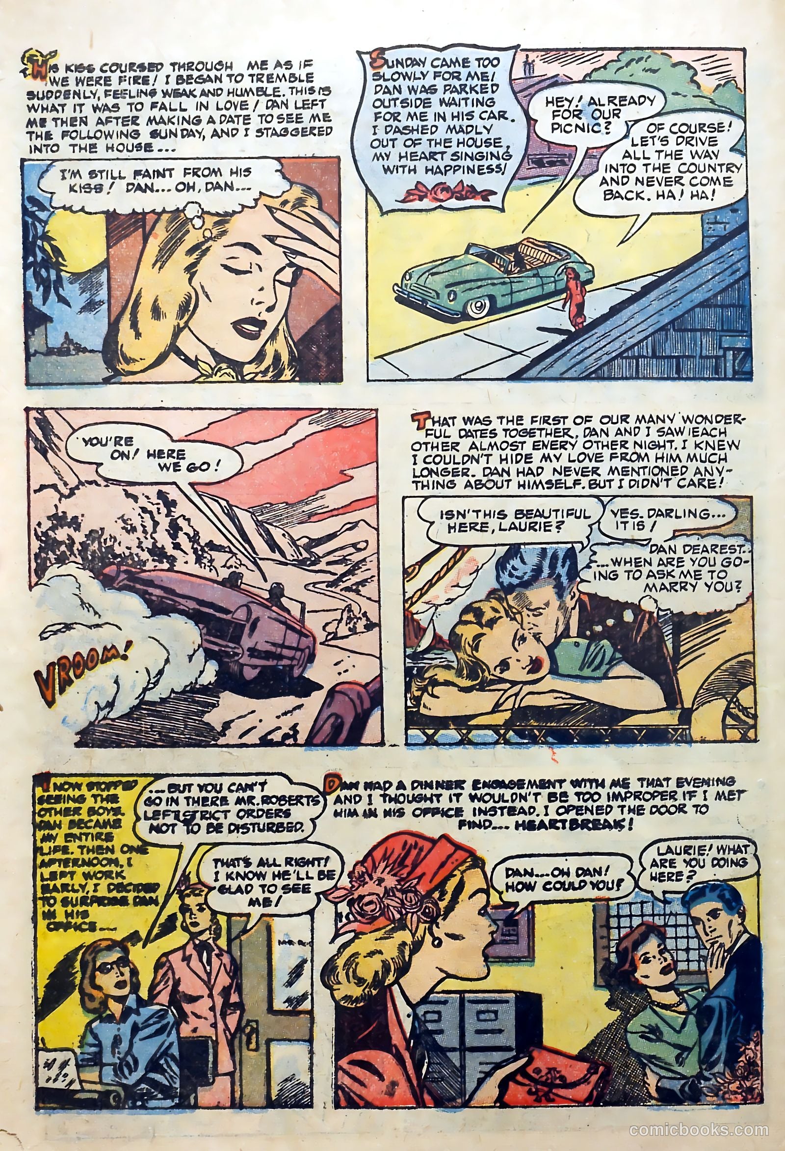 Great Lover Romances #14 (1954) — page 24 of 36