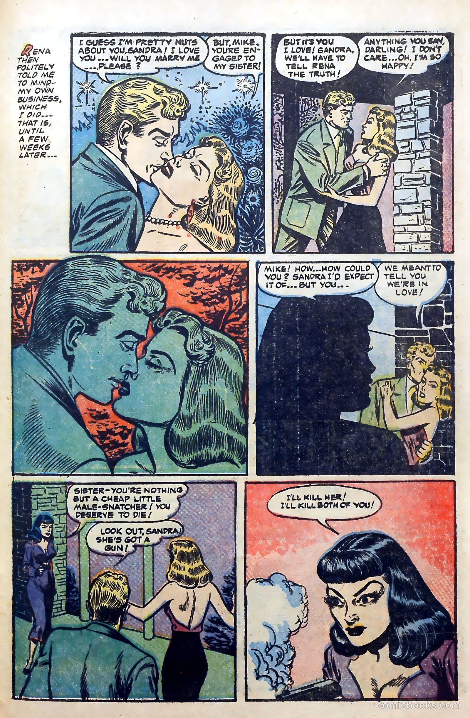 Great Lover Romances #14 (1954) — page 29 of 36