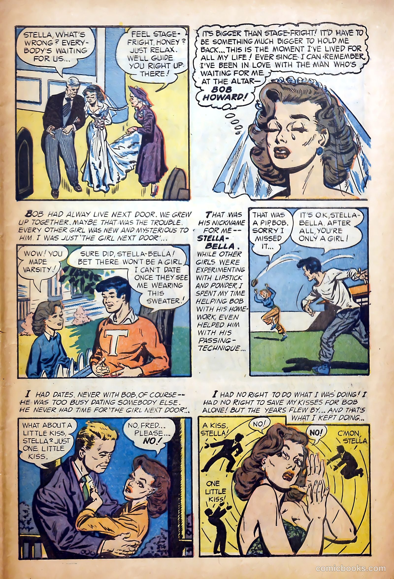 Great Lover Romances #15 (1954) — page 5 of 36