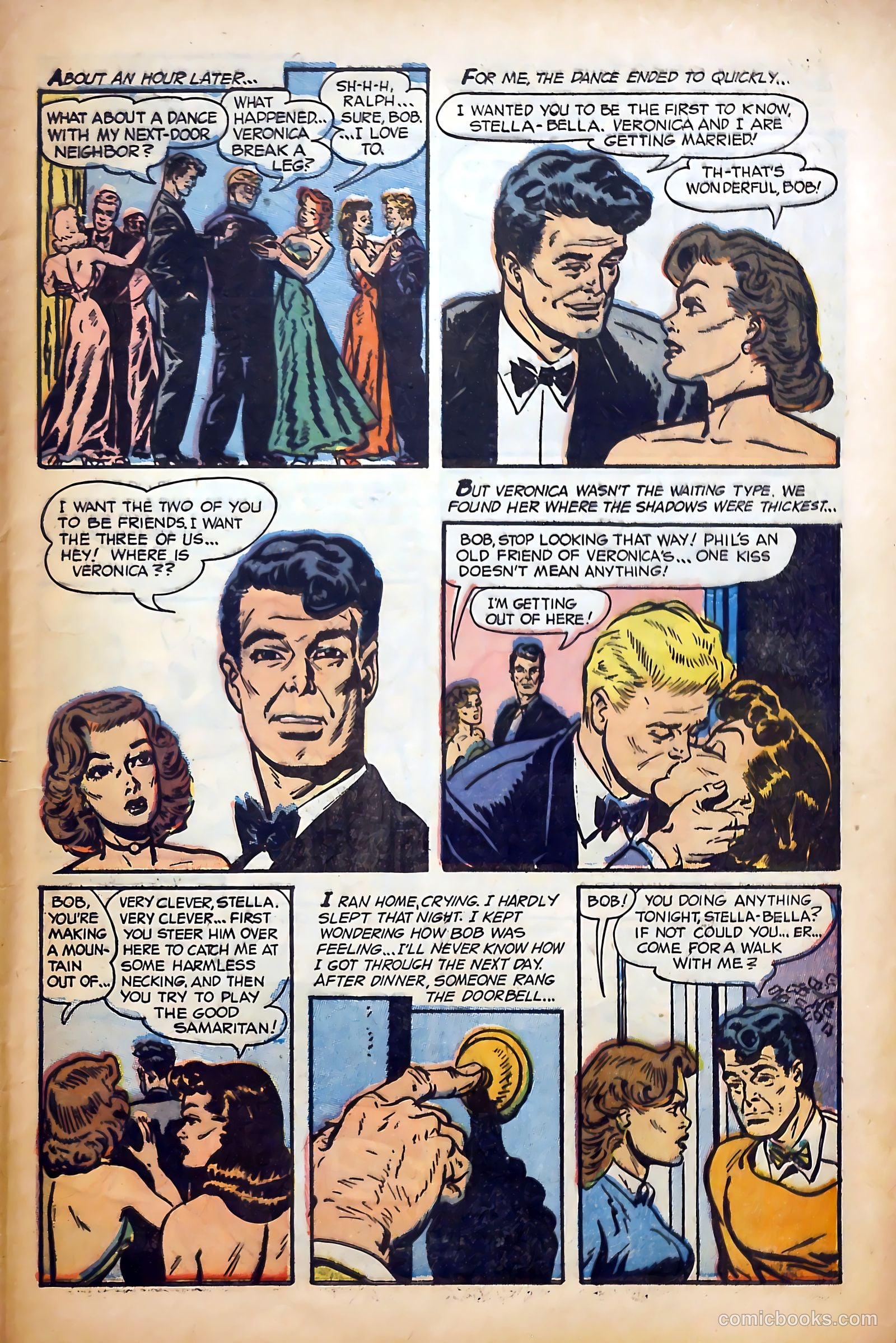 Great Lover Romances #15 (1954) — page 7 of 36