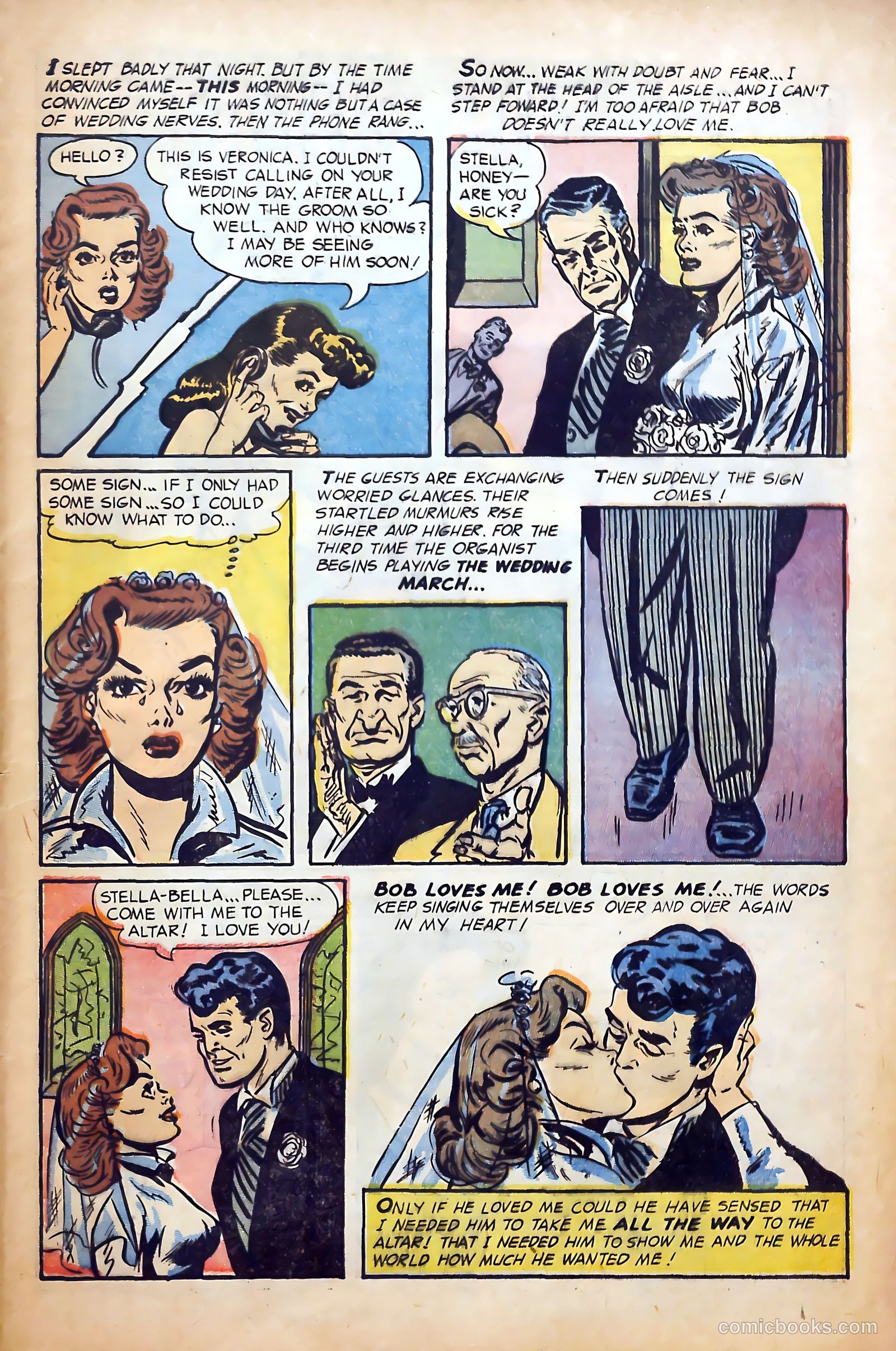 Great Lover Romances #15 (1954) — page 9 of 36