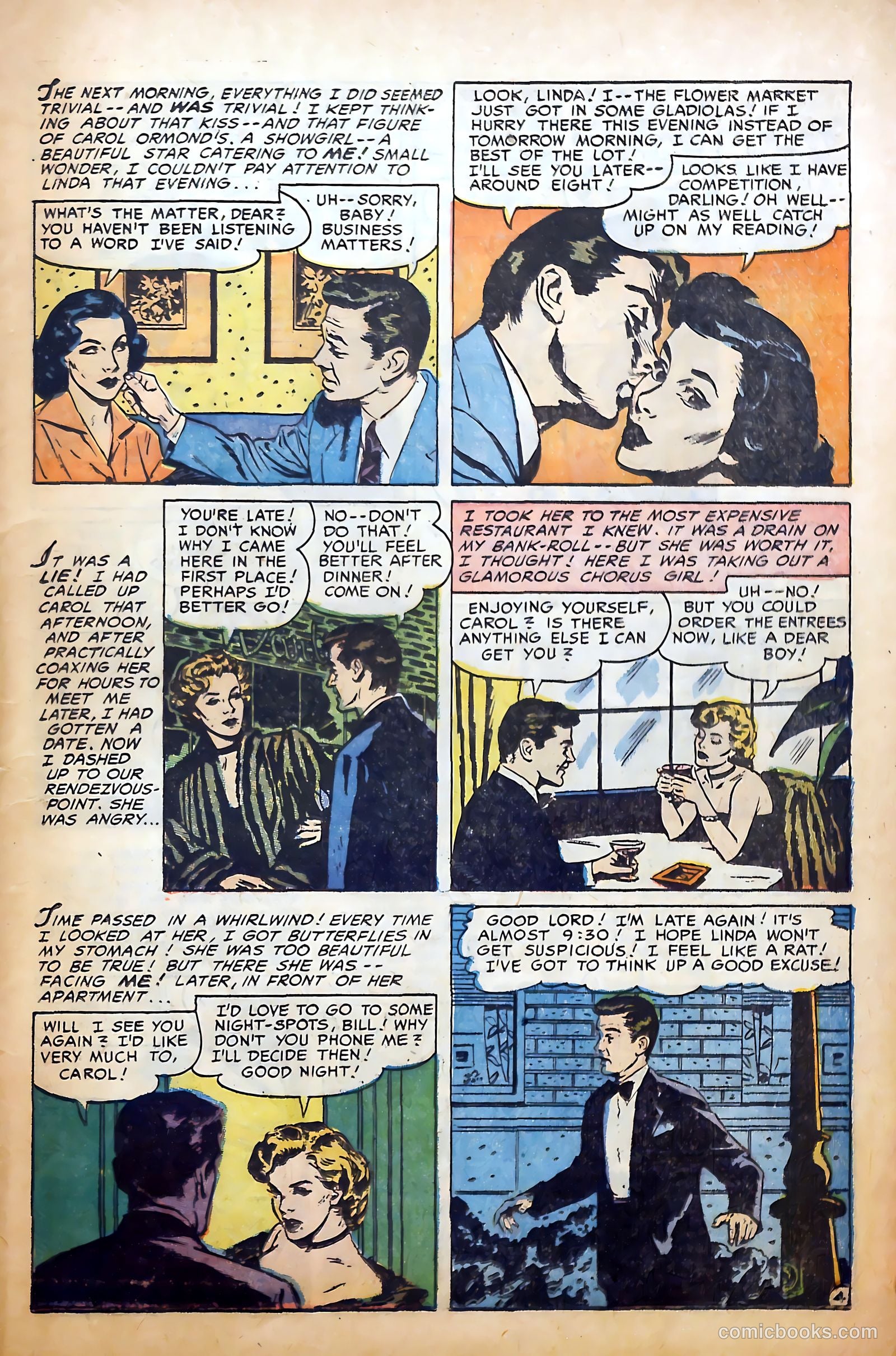 Great Lover Romances #15 (1954) — page 13 of 36