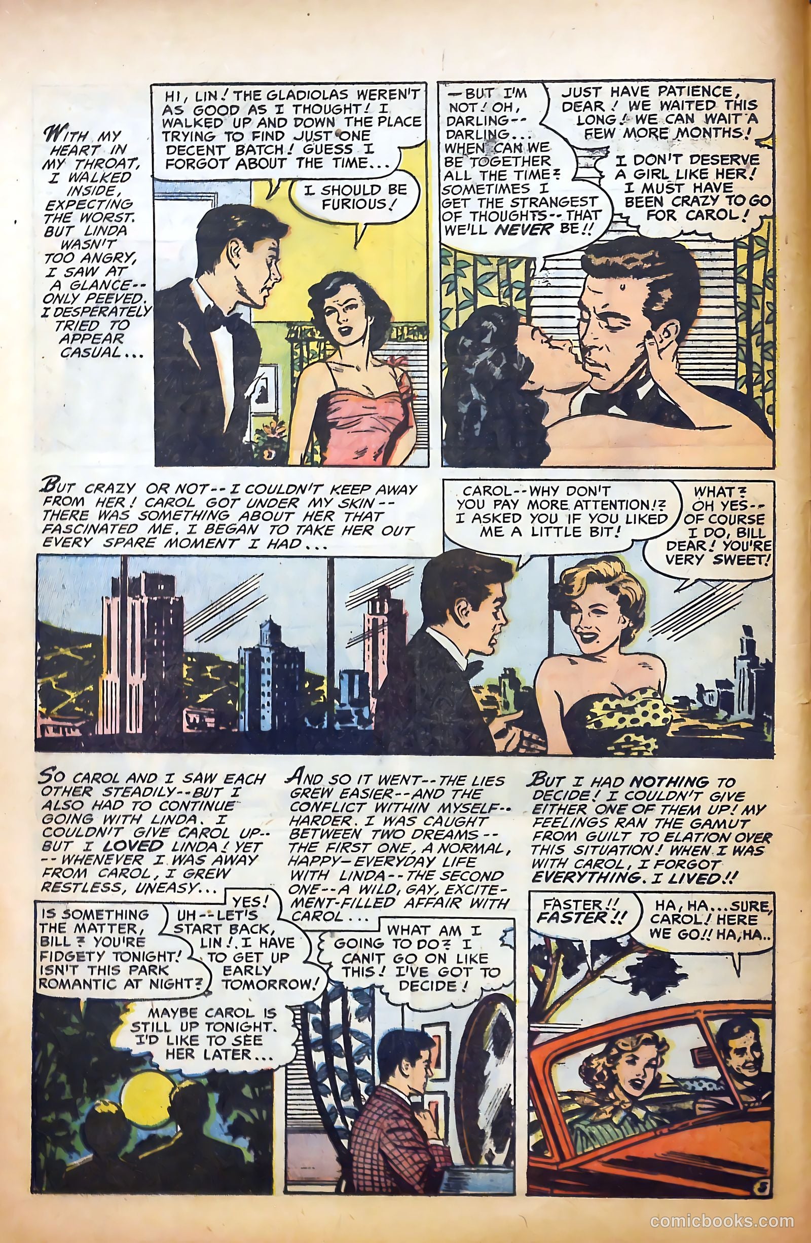 Great Lover Romances #15 (1954) — page 14 of 36