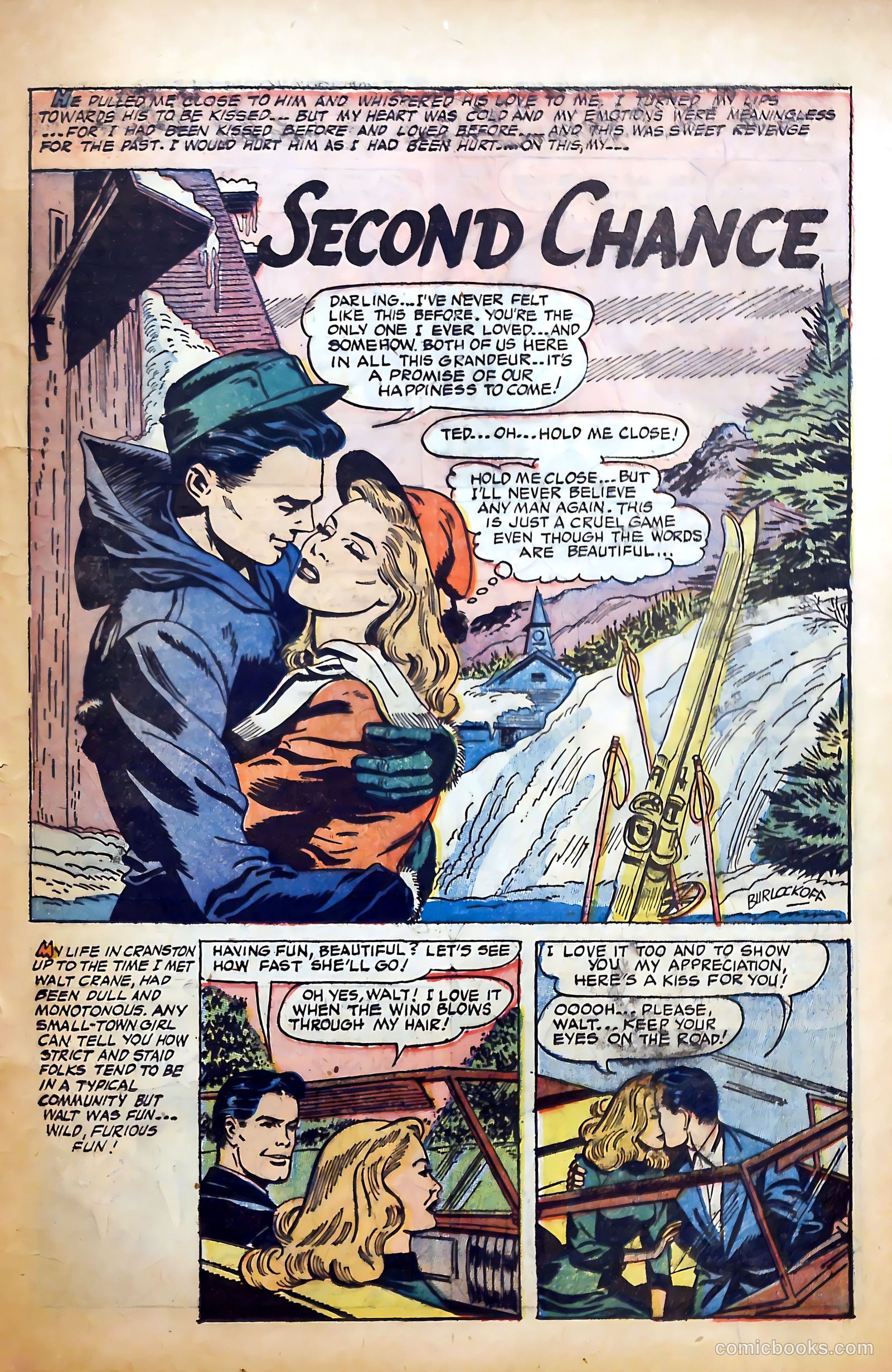 Great Lover Romances #15 (1954) — page 23 of 36