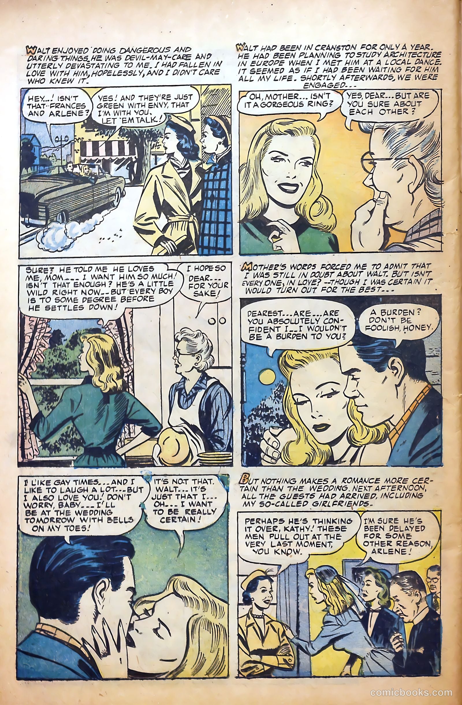 Great Lover Romances #15 (1954) — page 24 of 36