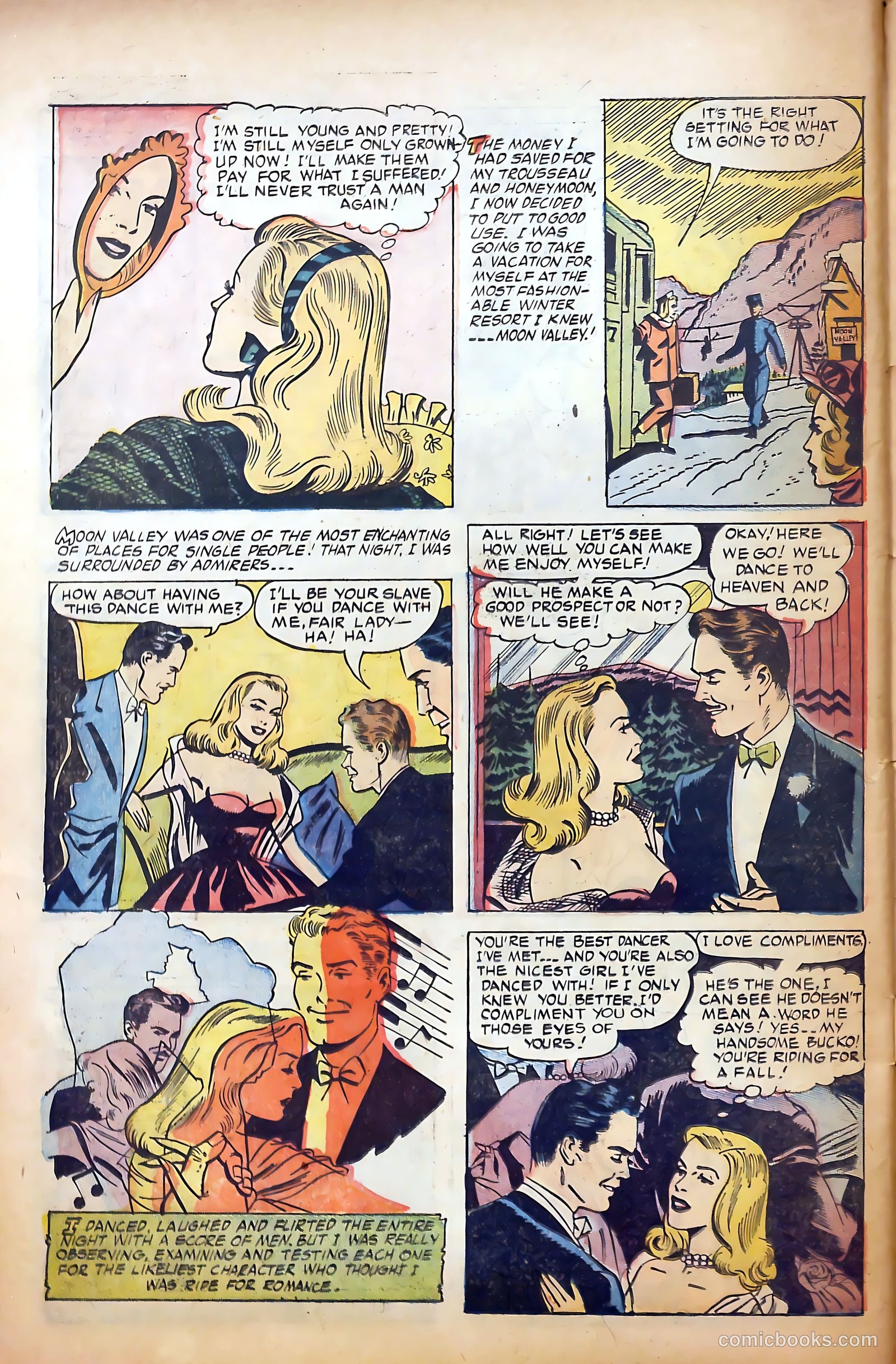 Great Lover Romances #15 (1954) — page 26 of 36