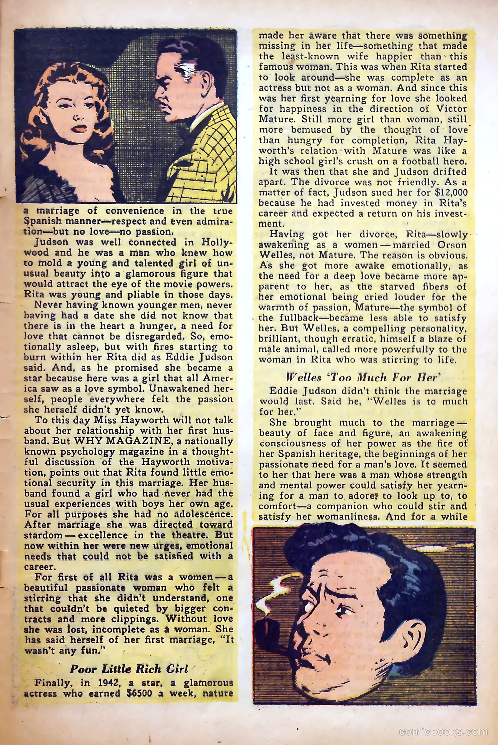 Great Lover Romances #15 (1954) — page 31 of 36