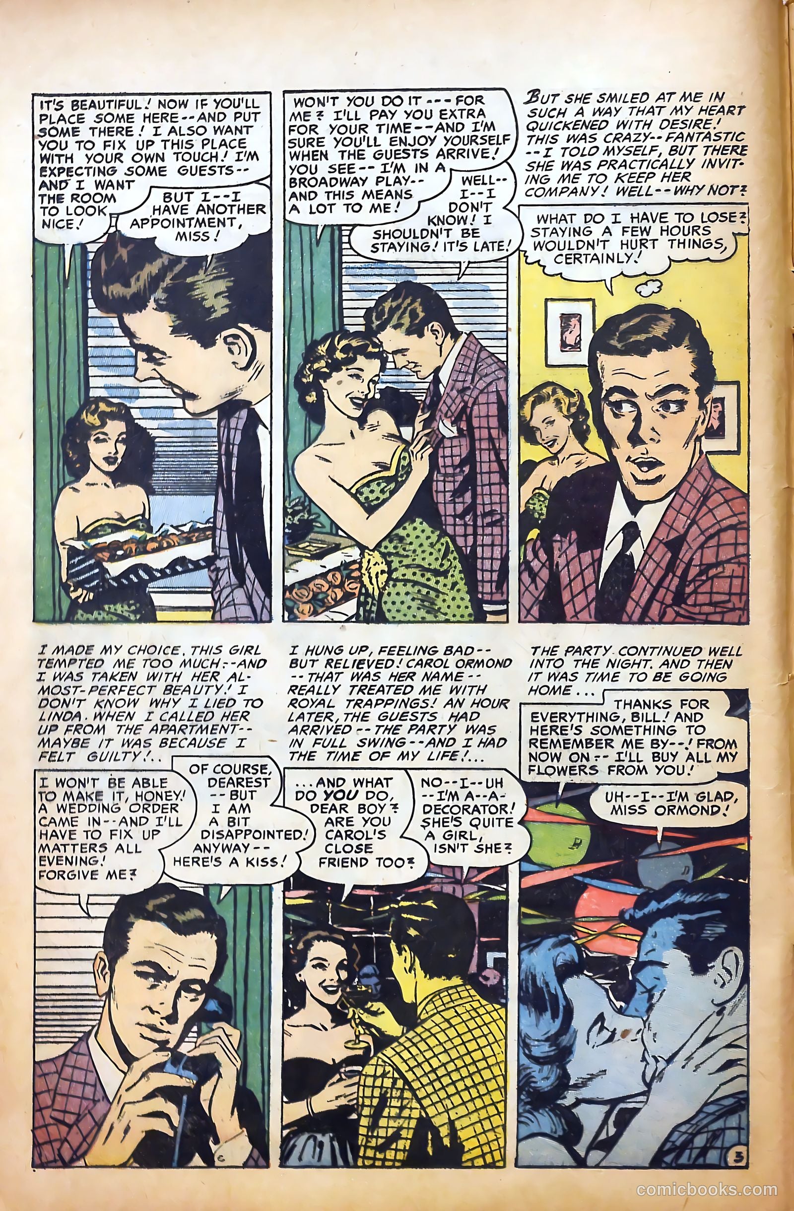Great Lover Romances #15 (1954) — page 12 of 36