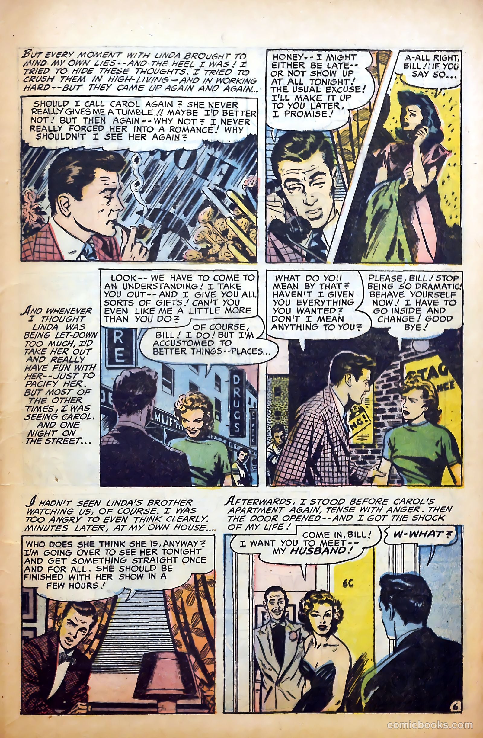 Great Lover Romances #15 (1954) — page 15 of 36