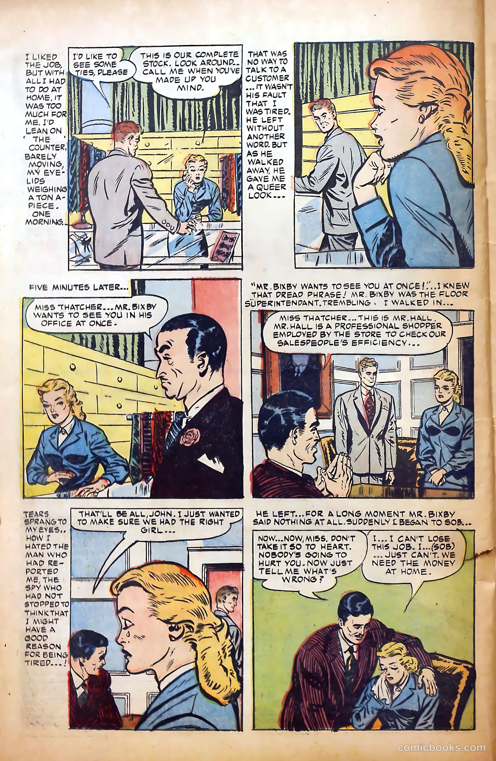 Great Lover Romances #15 (1954) — page 20 of 36