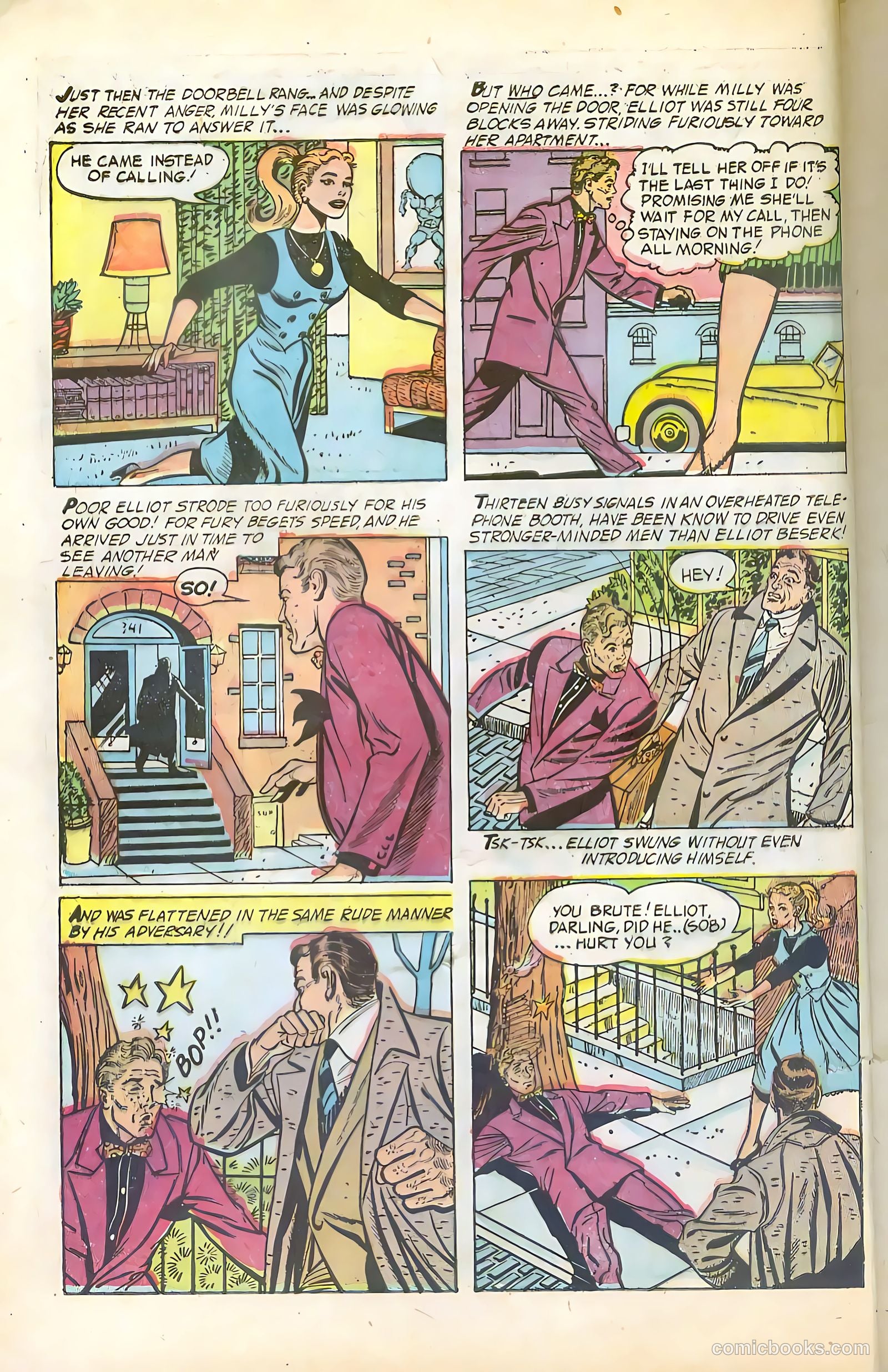 Great Lover Romances #16 (1954) — page 8 of 36