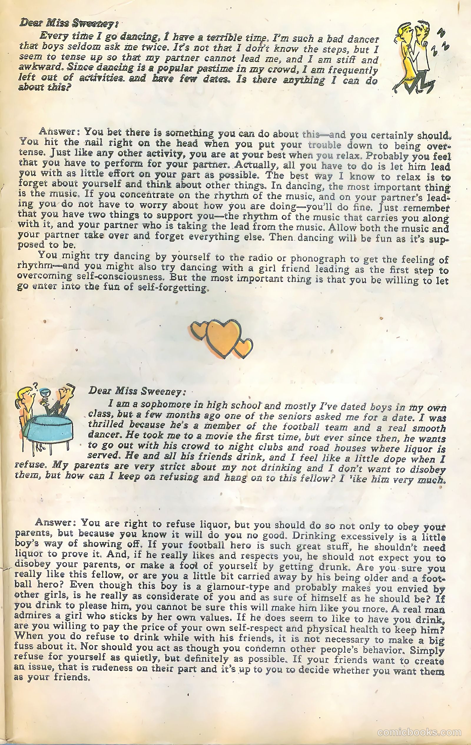 Great Lover Romances #16 (1954) — page 33 of 36